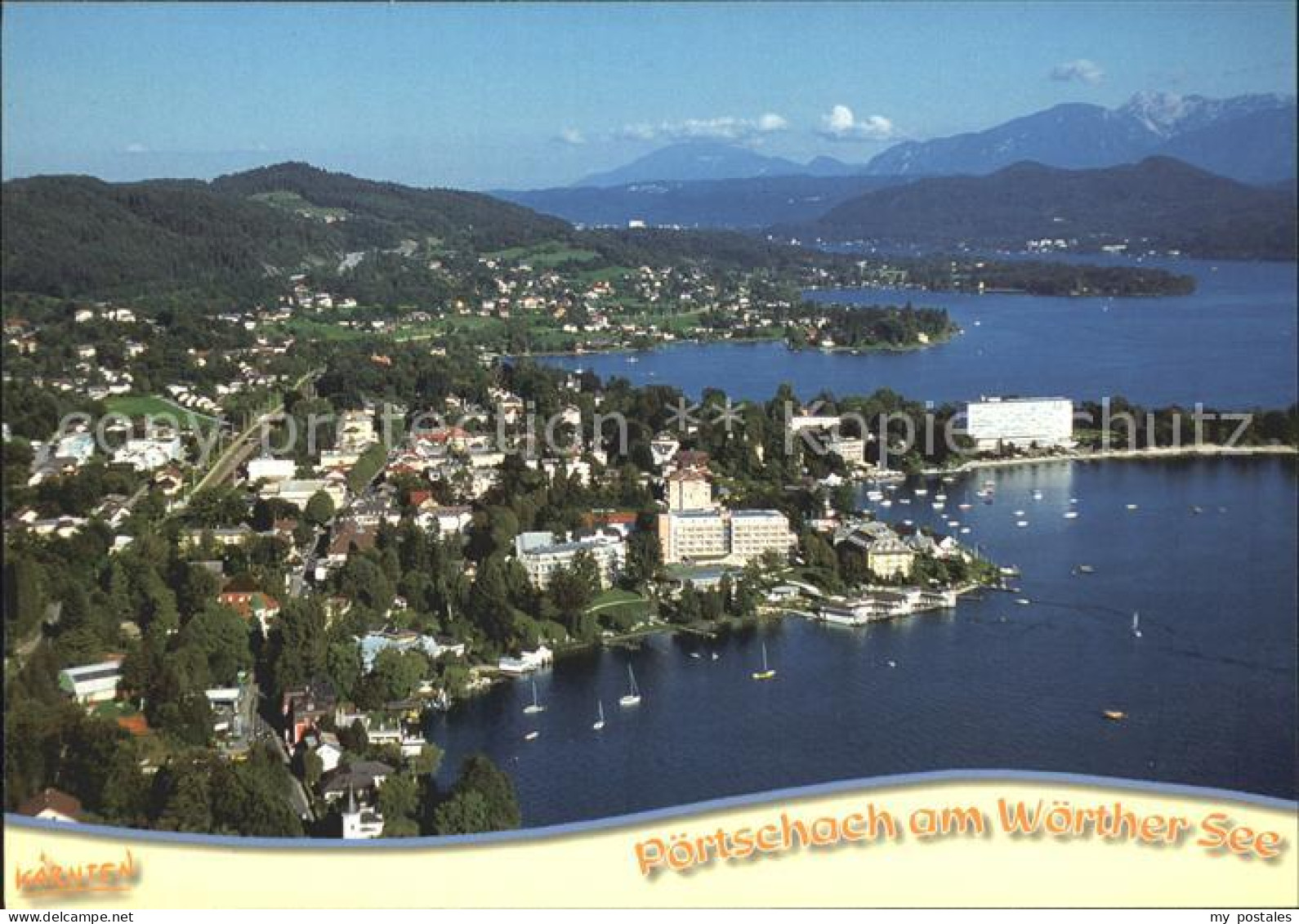 72226677 Poertschach Woerthersee Fliegeraufnahme Poertschach Woerthersee - Other & Unclassified