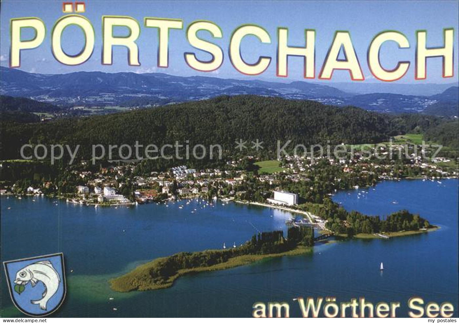 72226676 Poertschach Woerthersee Fliegeraufnahme Poertschach Woerthersee - Other & Unclassified