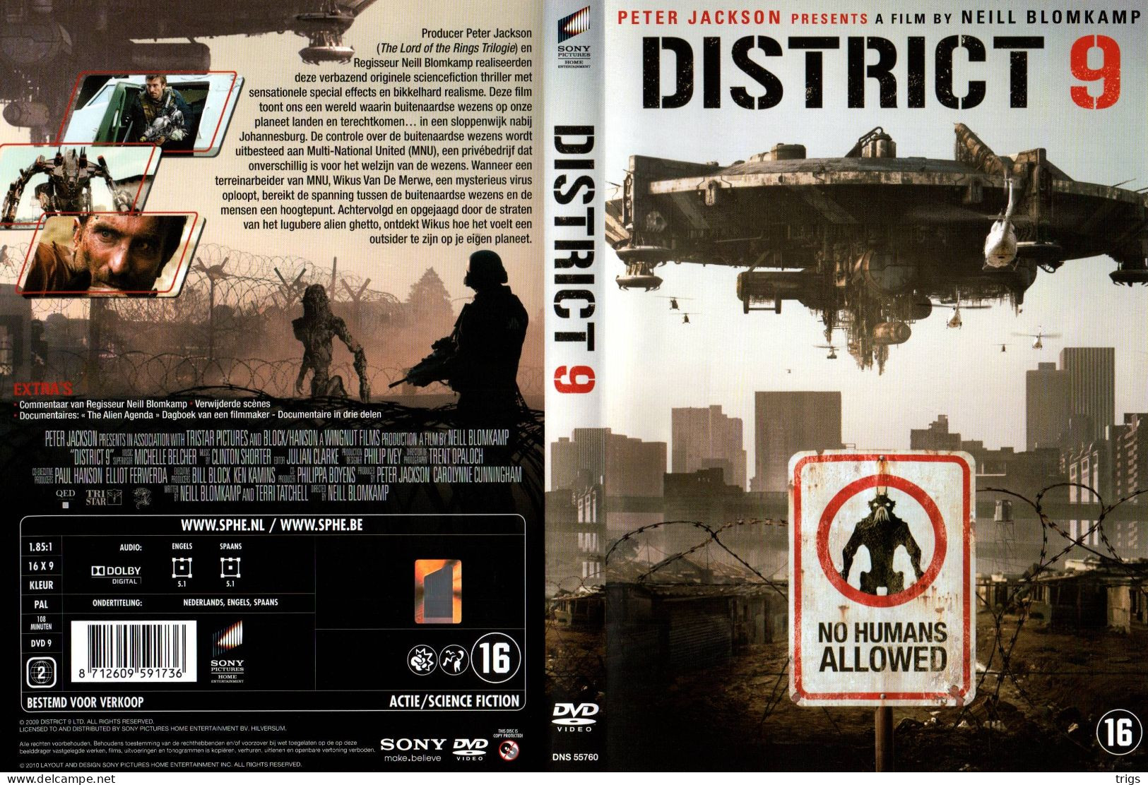 DVD - District 9 - Science-Fiction & Fantasy