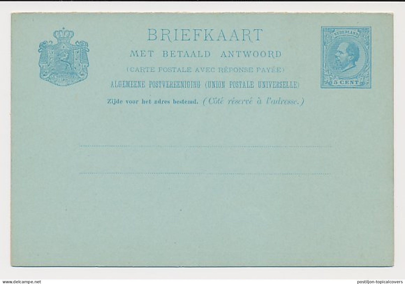 Briefkaart G. 28 - Material Postal