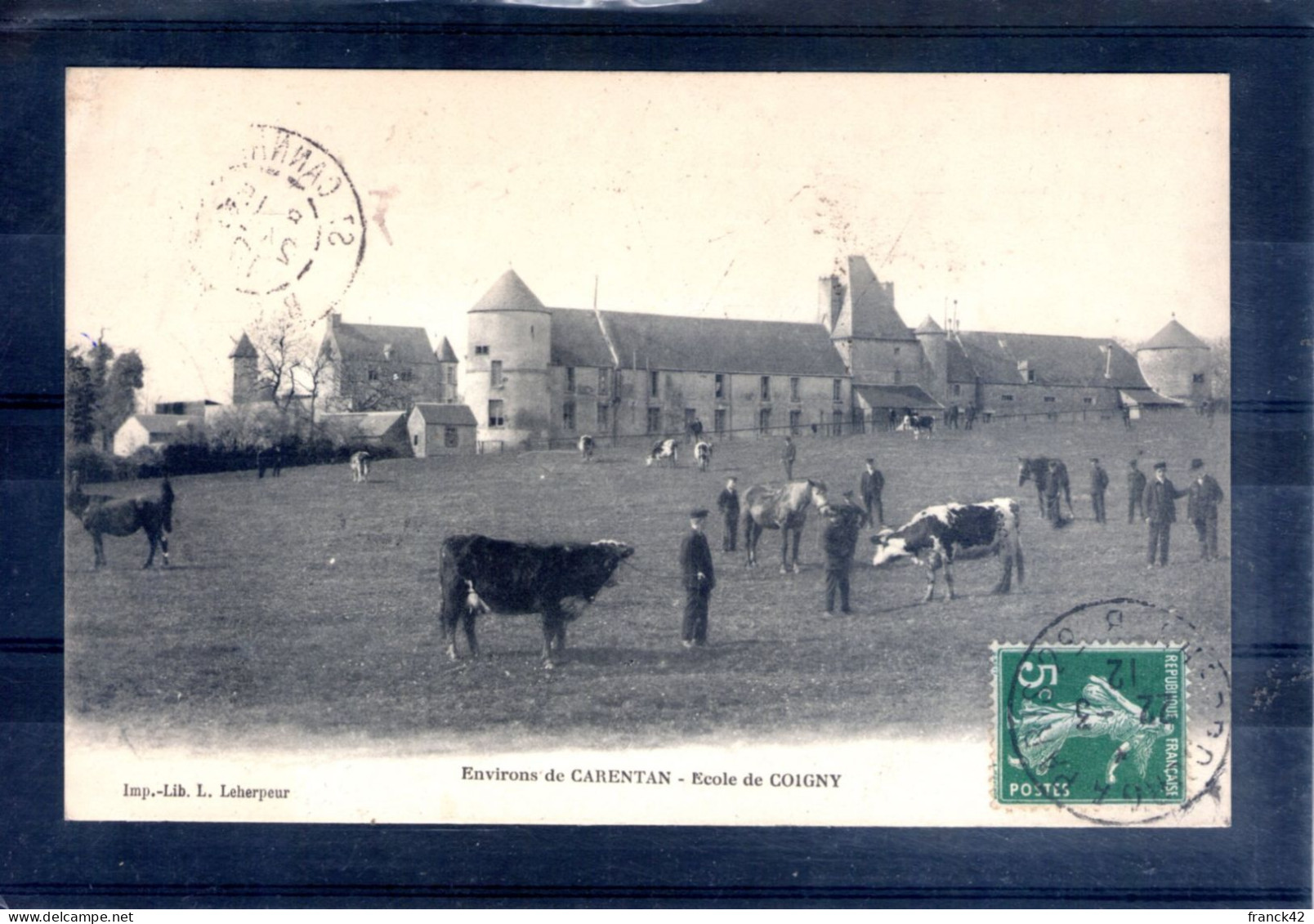 50. Environs De Carentan. école De Coigny - Carentan