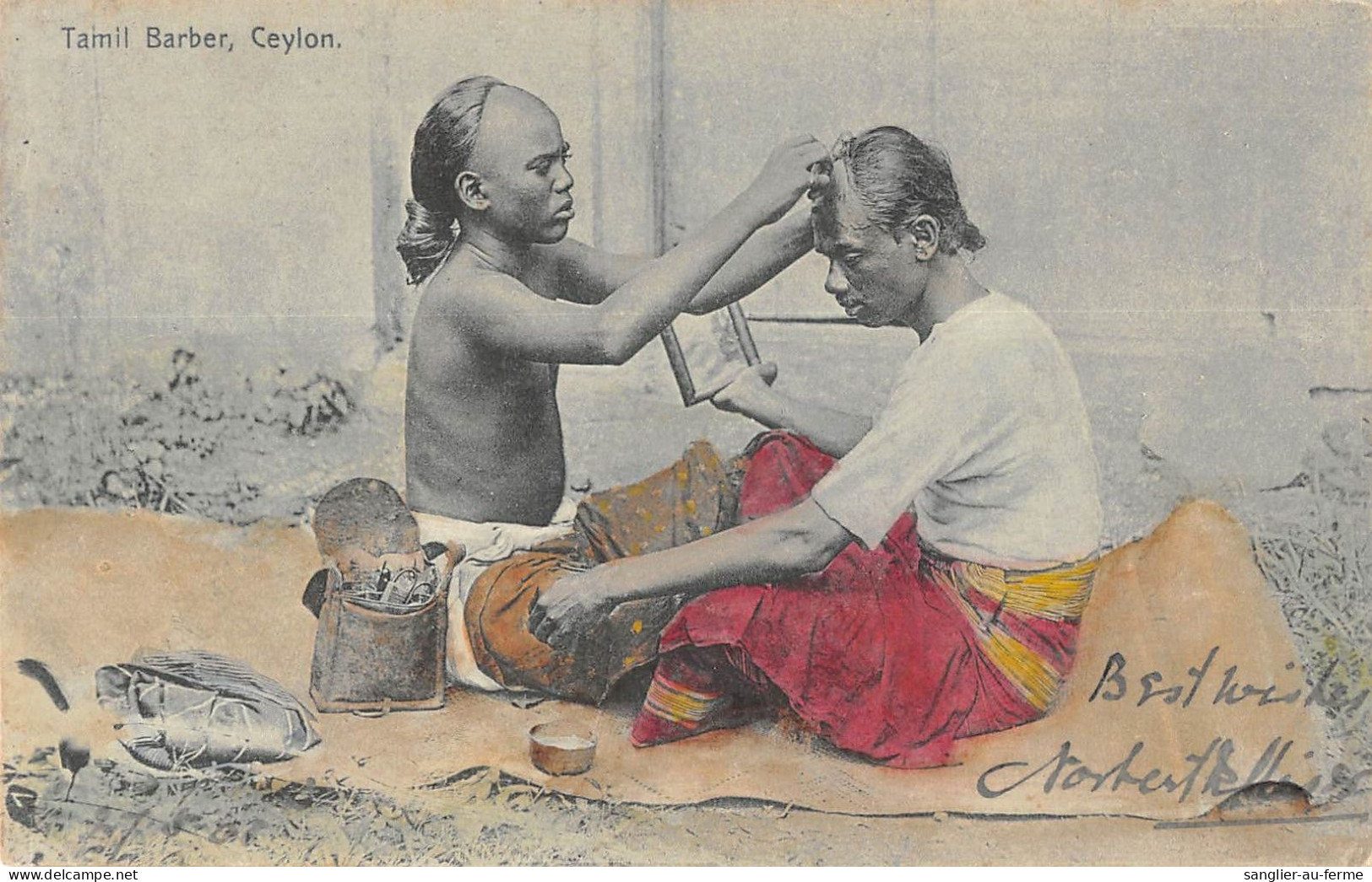 CPA CEYLON / TAMIL BARBER  / CEYLON - Sri Lanka (Ceylon)