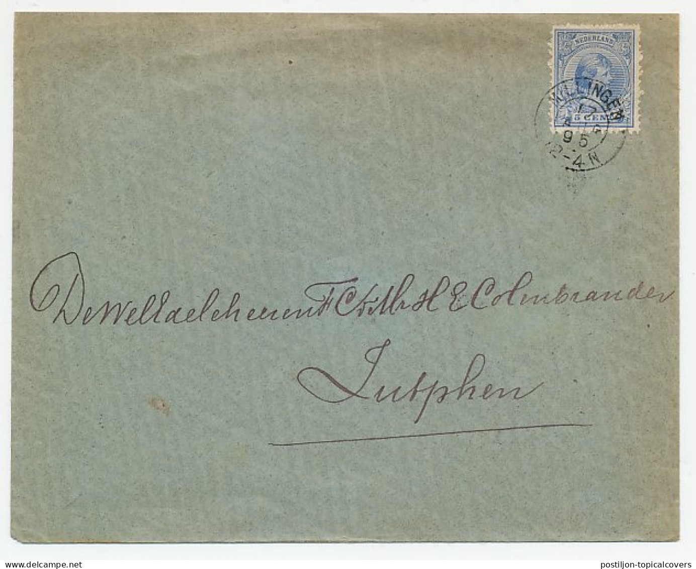 Kleinrondstempel Millingen 1895 - Unclassified