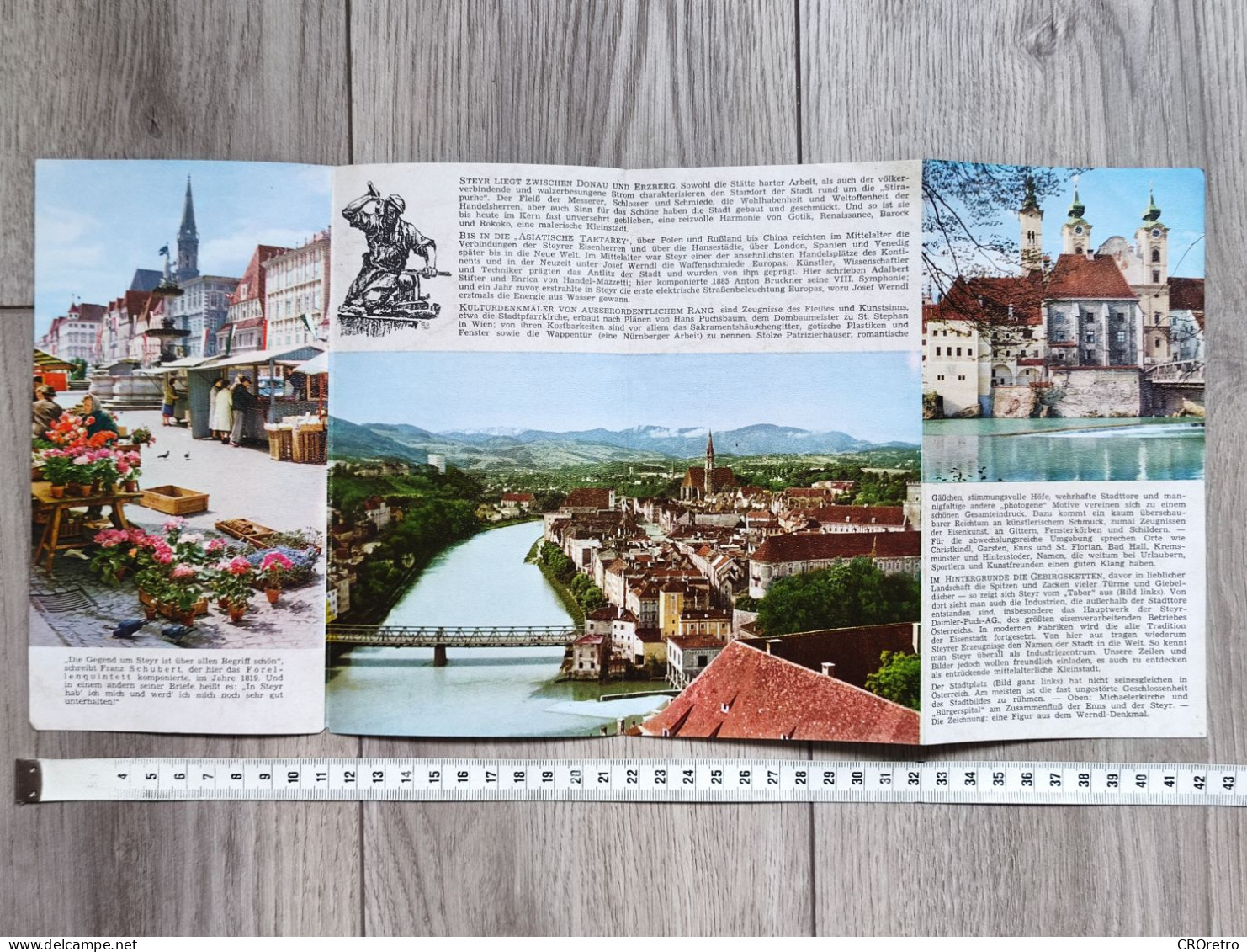 STEYR / AUSTRIA, Vintage Tourism Brochure, Prospect, Guide, Tourismus (pro3) - Dépliants Touristiques