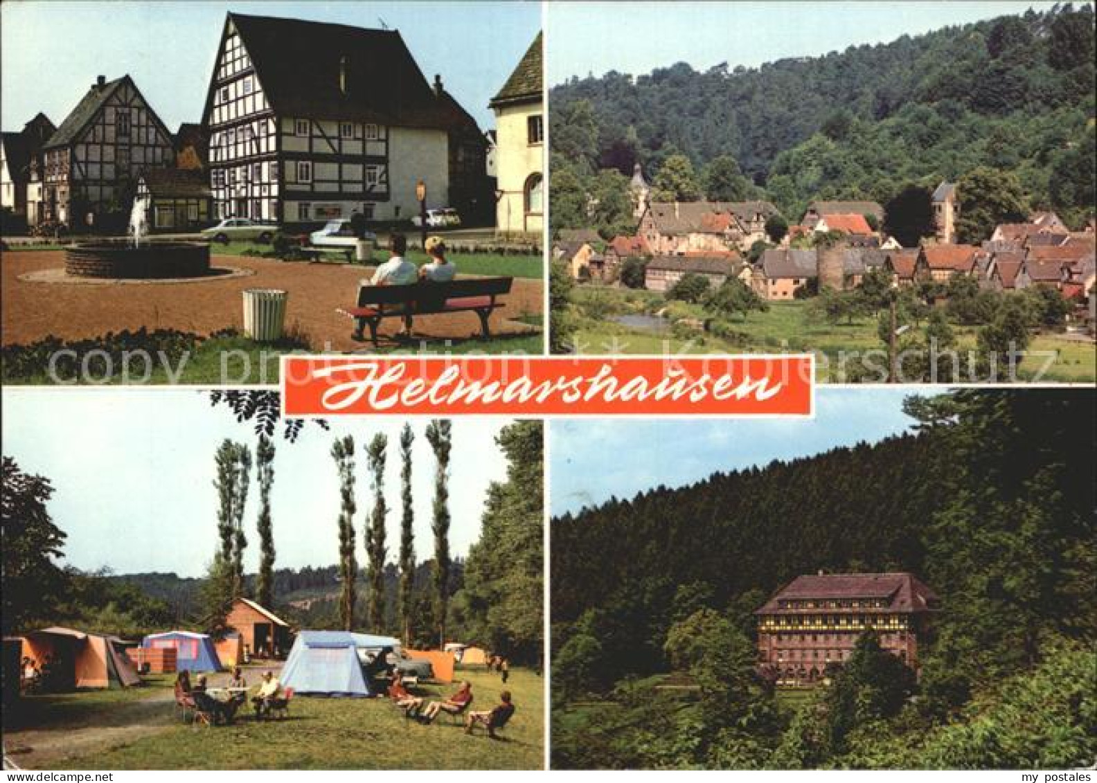 72225984 Helmarshausen Marktplatz Campingplatz Helmarshausen - Bad Karlshafen