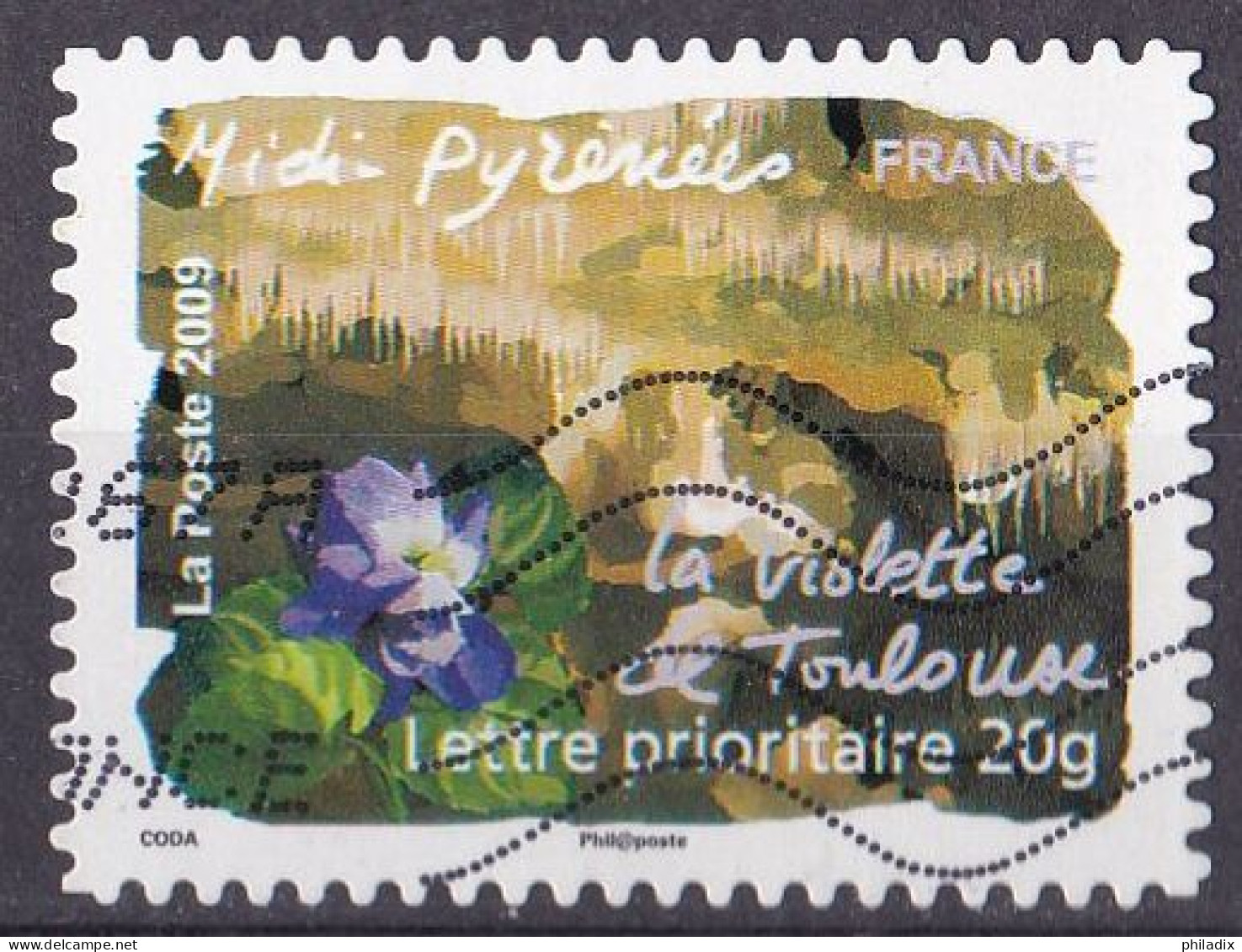 Frankreich Marke Von 2009 O/used (A5-17) - Gebruikt