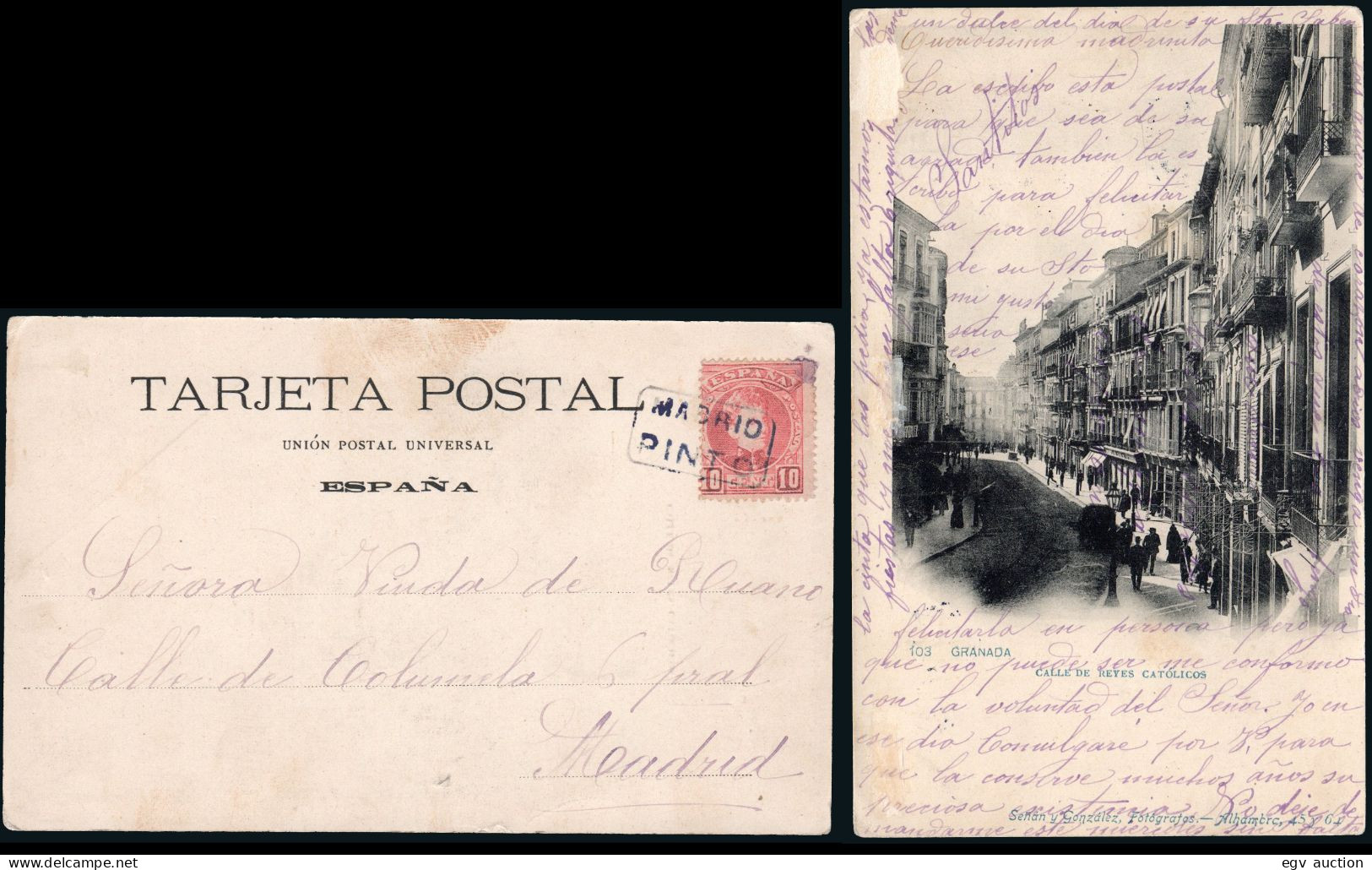 Madrid - Edi O TP 243 - Postal Mat "Cartería - Pinto" - Lettres & Documents