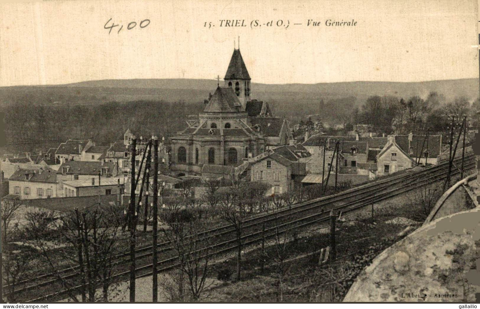 TRIEL VUE GENERALE - Triel Sur Seine