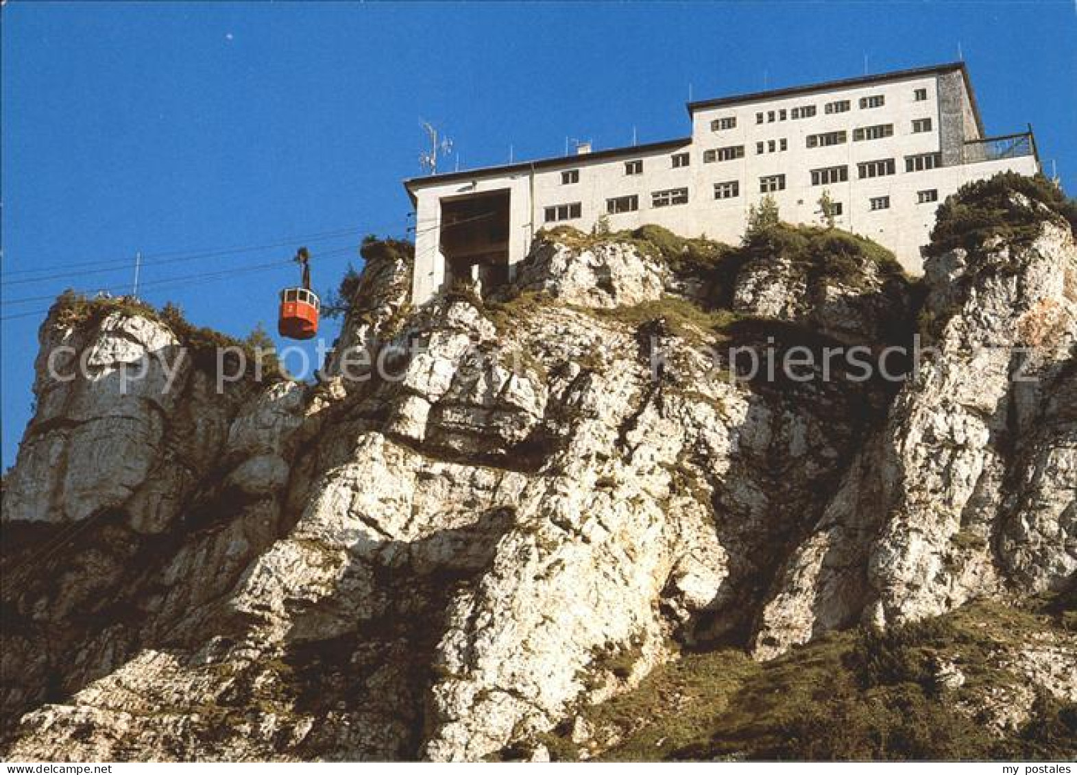 72225886 Bad Reichenhall Berghotel Predigtstuhl Bergbahn Gipfelstation Bad Reich - Bad Reichenhall