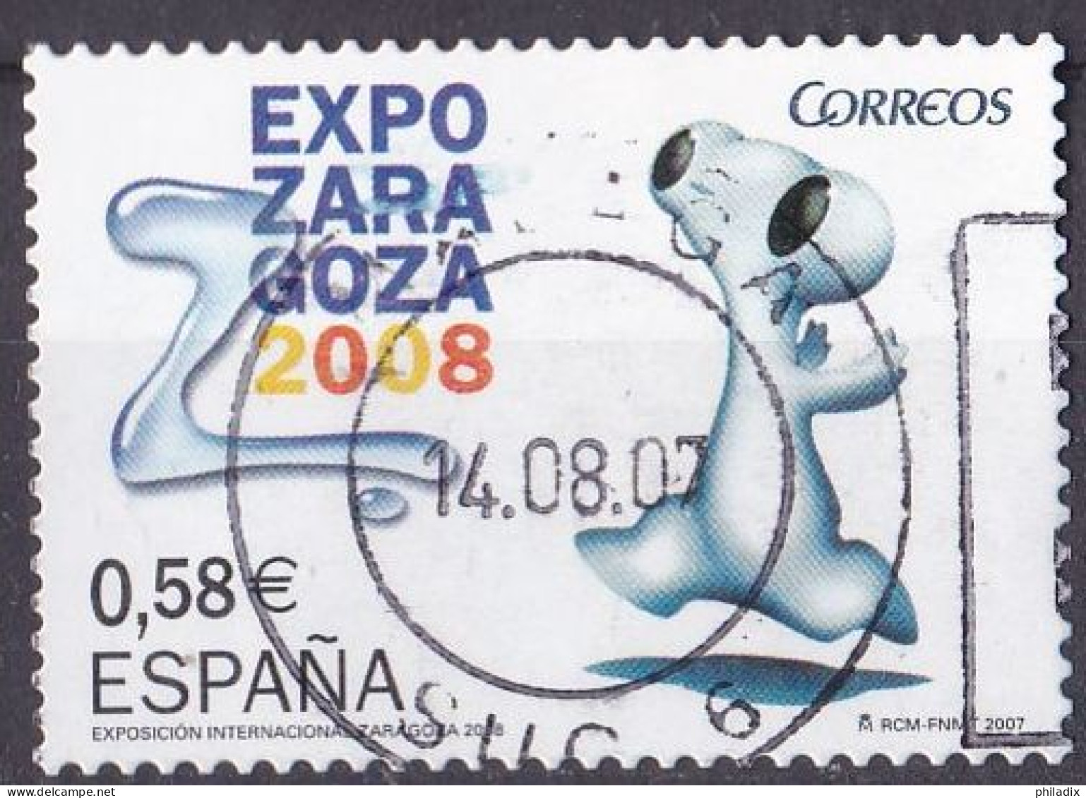 Spanien Marke Von 2007 O/used (A5-18) - Gebruikt