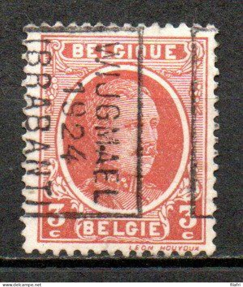 3350 Voorafstempeling Op Nr 192 - WIJGMAEL 1924 BRABANT - Positie B - Roulettes 1920-29