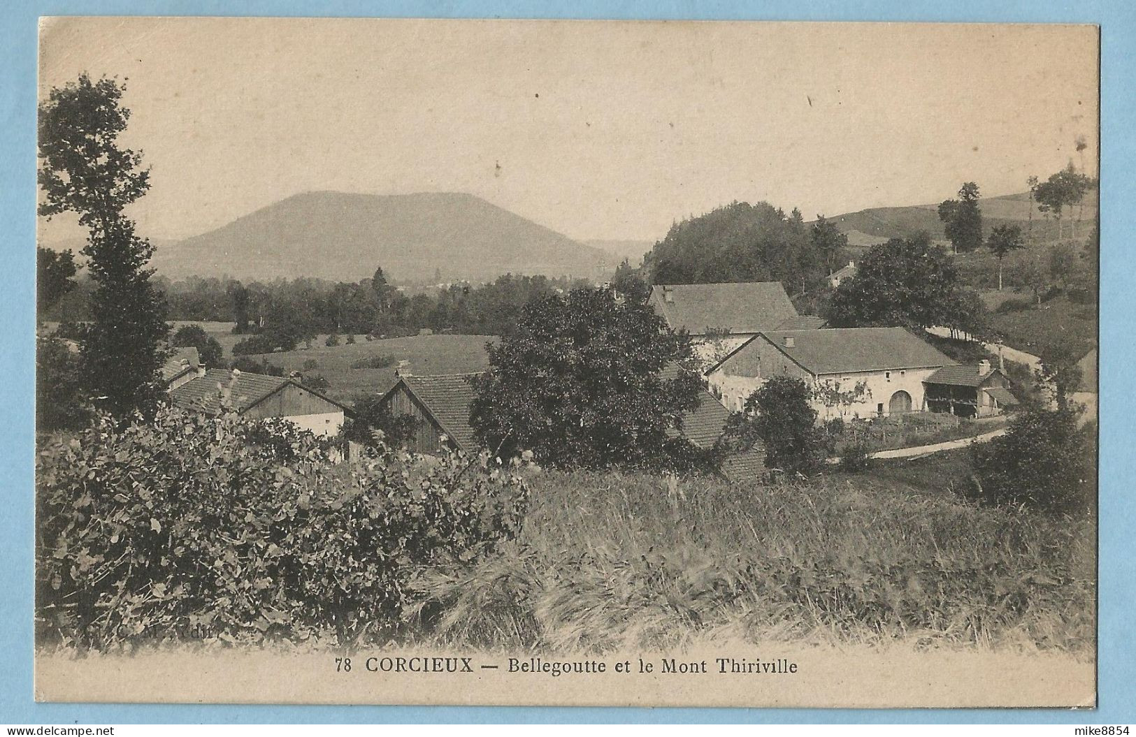 1364  CPA  CORCIEUX  (Vosges)  Bellegoutte Et Le Mont Thiriville  ++++++++ - Corcieux