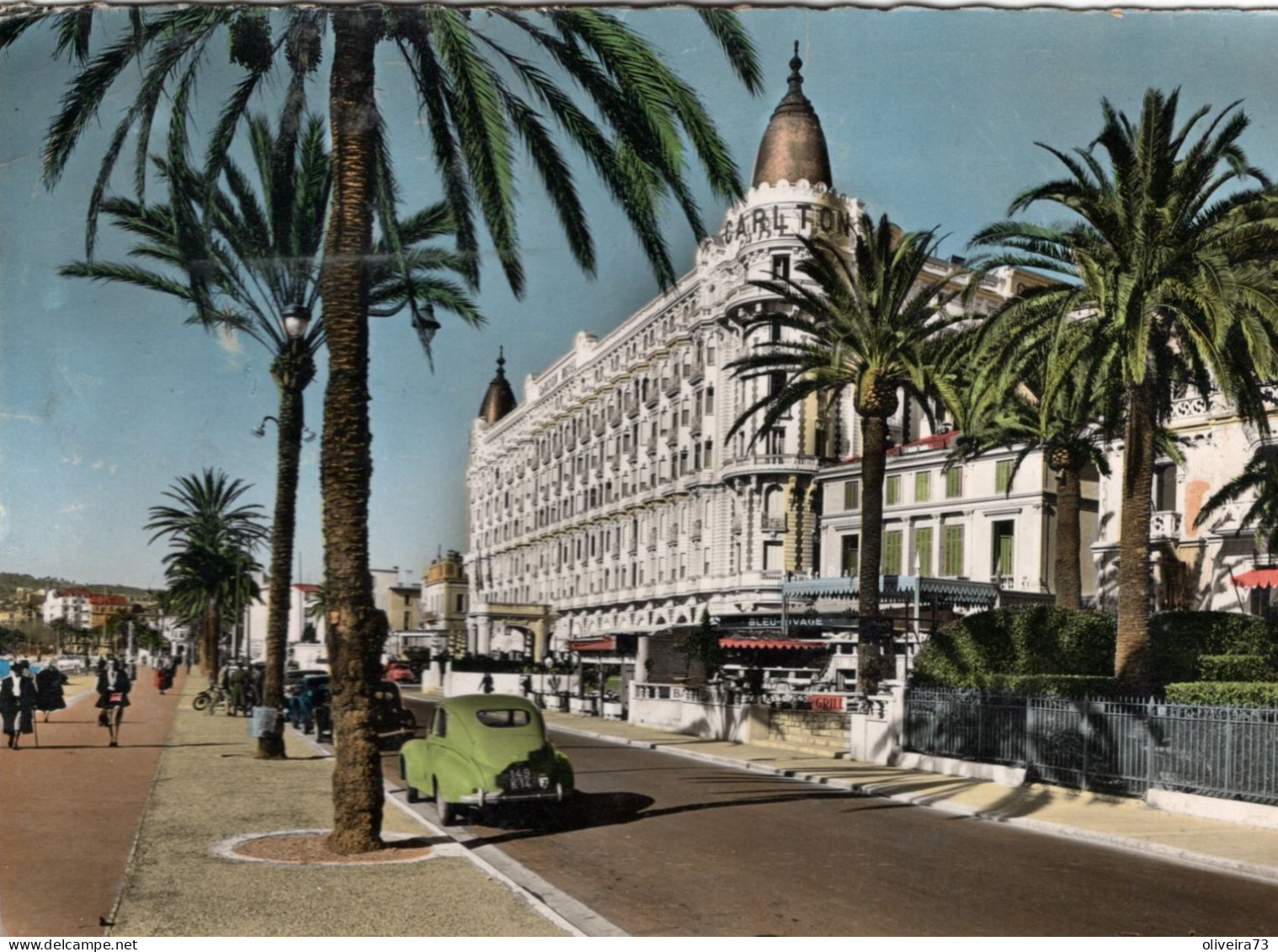 CANNES - La Croisette Et L'Hôtel - Cannes