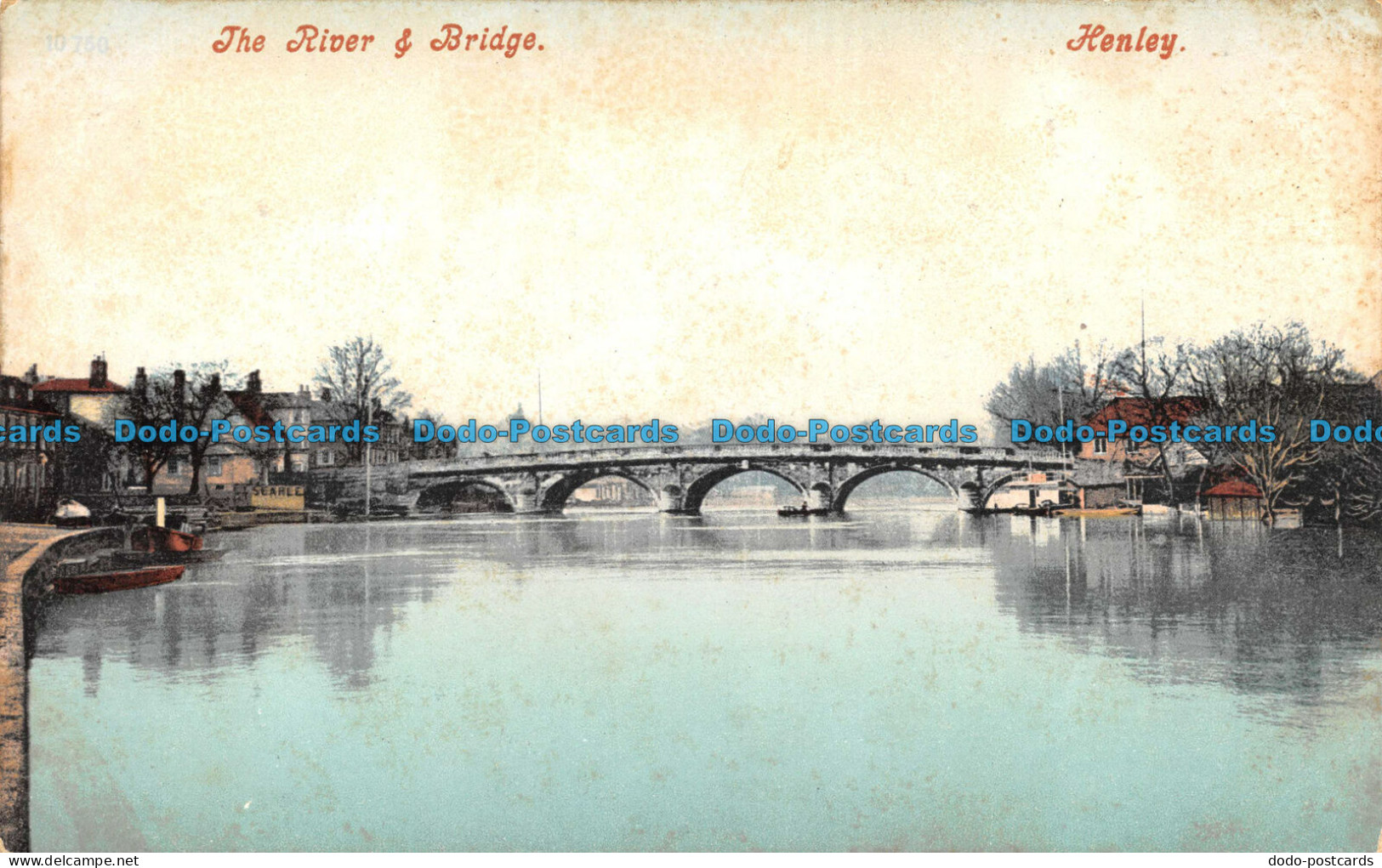 R108167 The River And Bridge. Henley - Wereld