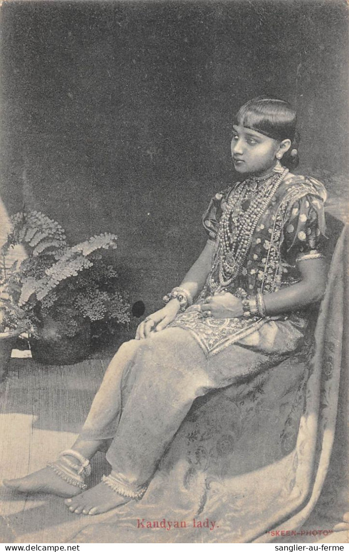 CPA CEYLON / KANDYAN LADY - Sri Lanka (Ceylon)