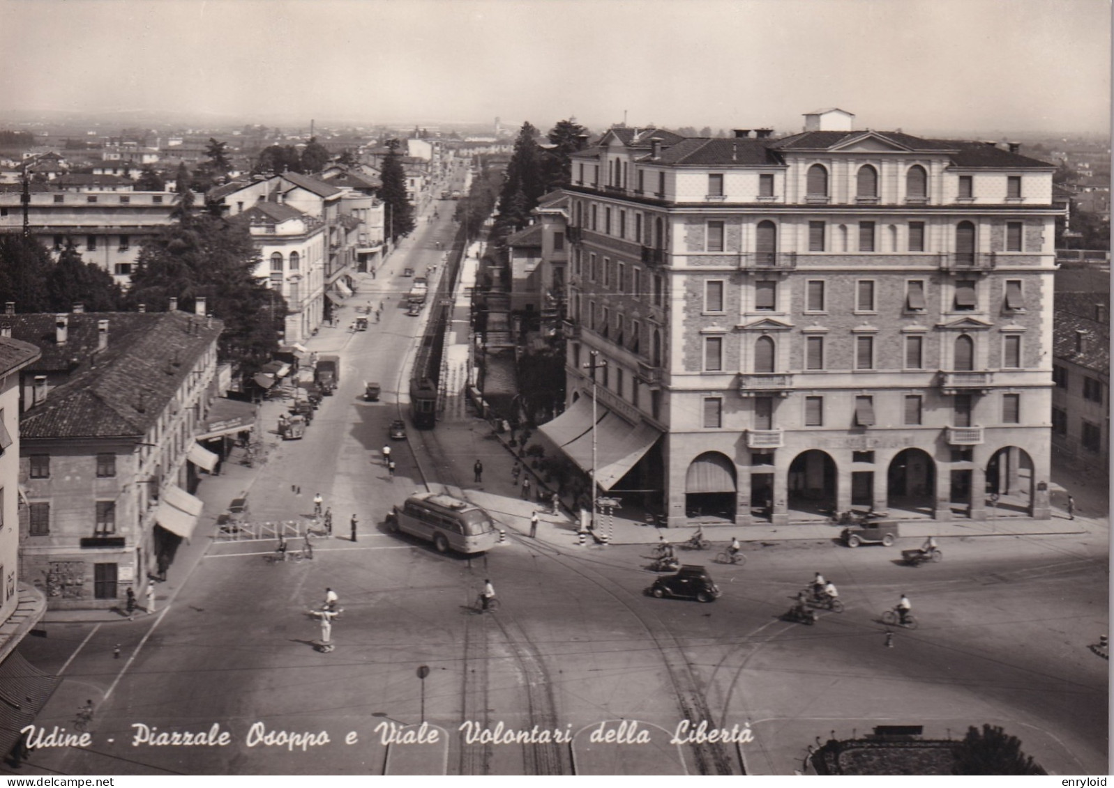 Udine Piazzale Osoppo E Viale Volontari Della Liberta - Udine