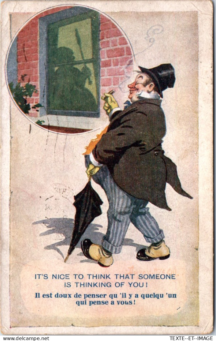 THEMES HUMOUR -  Carte Postale Ancienne [78832] - Humor