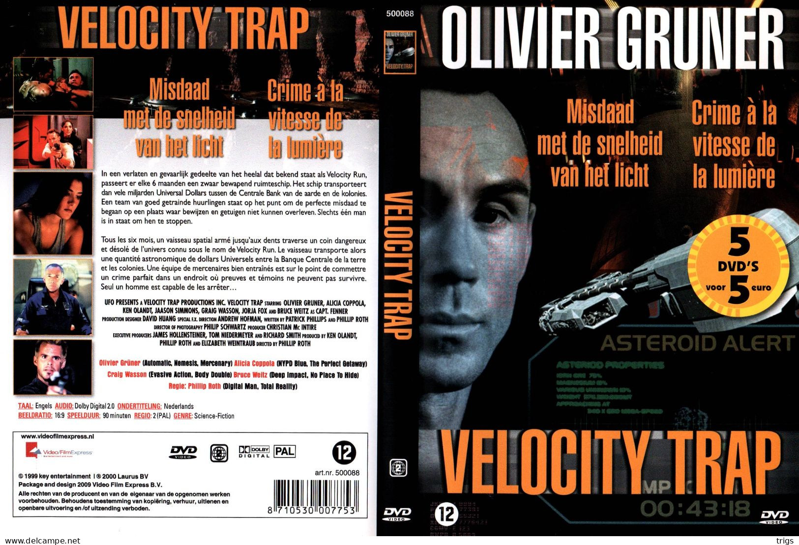 DVD - Velocity Trap - Fantascienza E Fanstasy