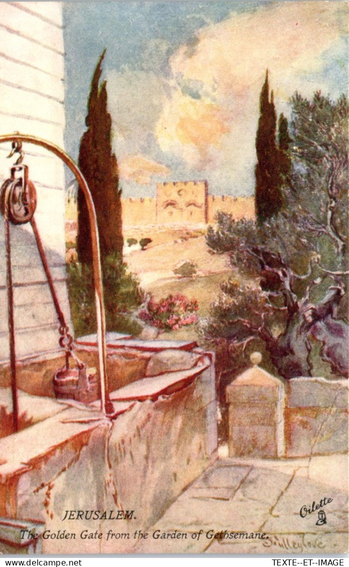 ISRAEL JERUSALEM  Carte Postale Ancienne [79437] - Israel