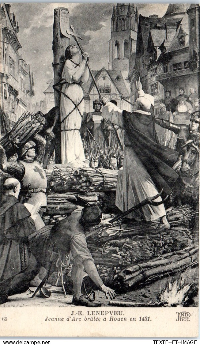 THEMES JEANNE D'ARC Carte Postale Ancienne [79312] - Berühmt Frauen