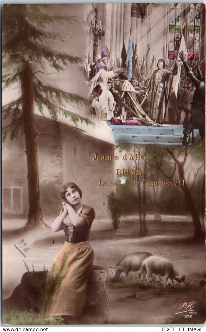 THEMES JEANNE D'ARC Carte Postale Ancienne [79302] - Berühmt Frauen