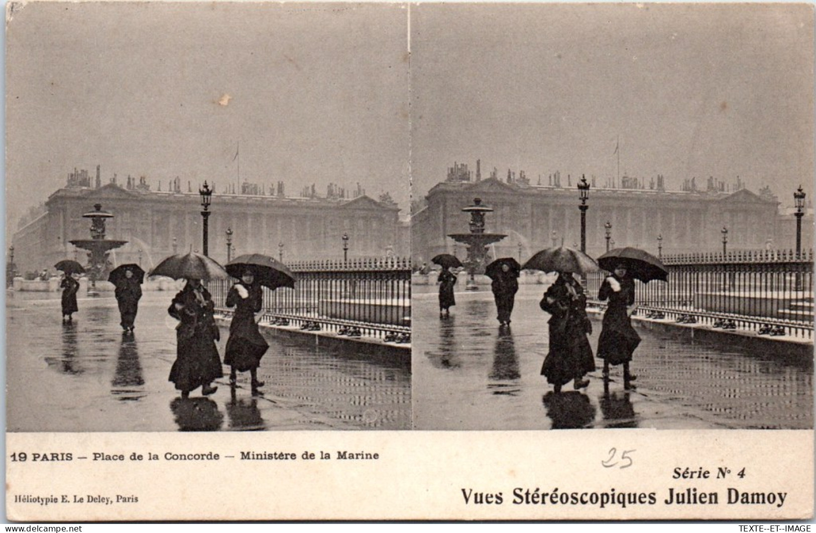 THEMES - STEREOSCOPIE  Carte Postale Ancienne [79124] - Sonstige & Ohne Zuordnung