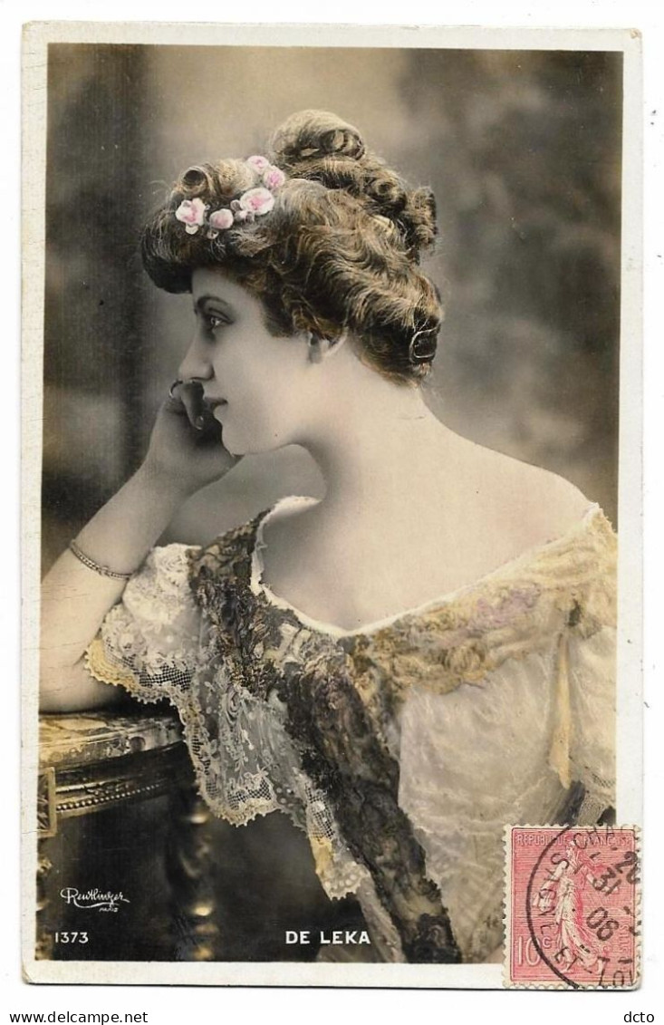 10 Cpa Reutlinger SIP Portrait Buste D'actrice Début Siècle: Darty, Sergy, Sorel, Whitney, Félyne, Régnier, Raunay... - Künstler