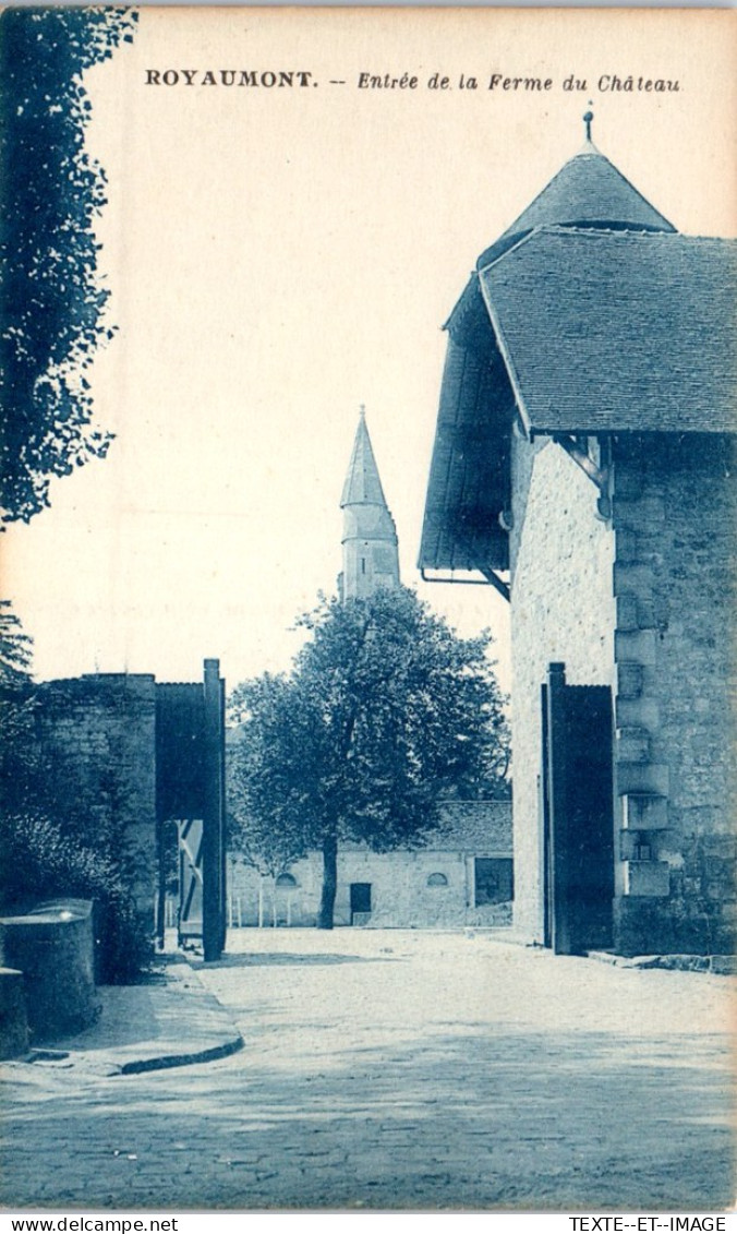 60 ROYAUMONT  Carte Postale Ancienne [80232] - Andere & Zonder Classificatie