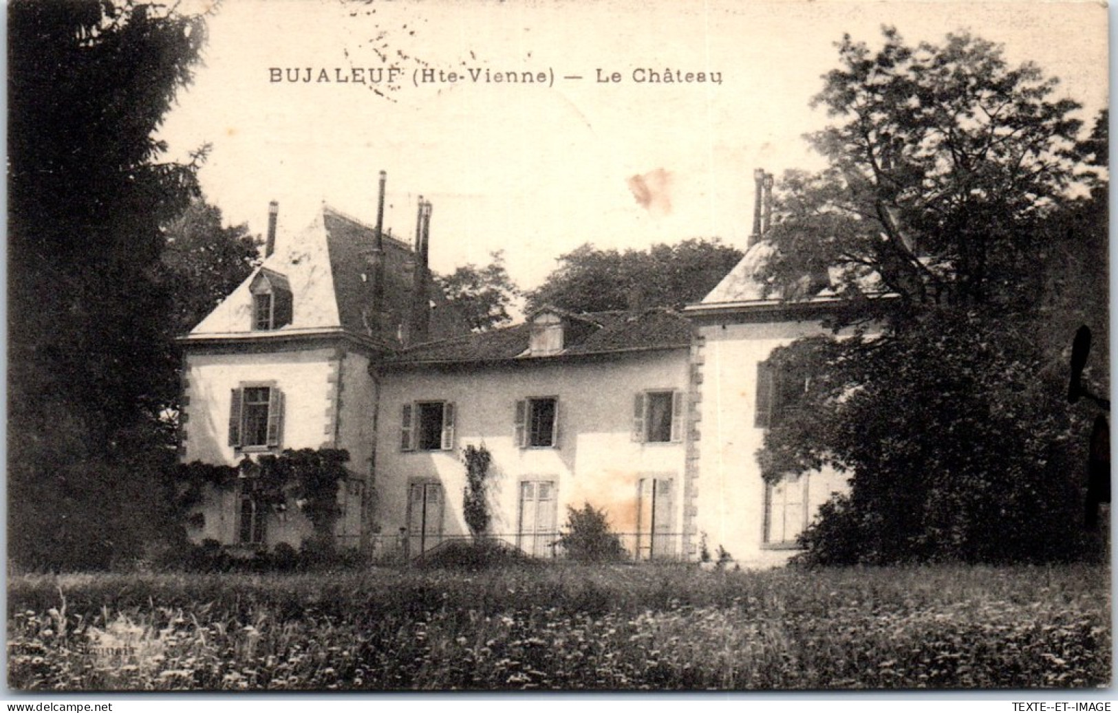 87 BUJALEUF  Carte Postale Ancienne [80757] - Other & Unclassified