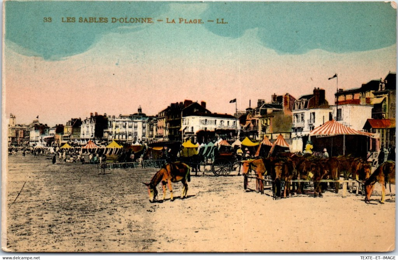 85 LES SABLES D'OLONNE  Carte Postale Ancienne [80785] - Andere & Zonder Classificatie