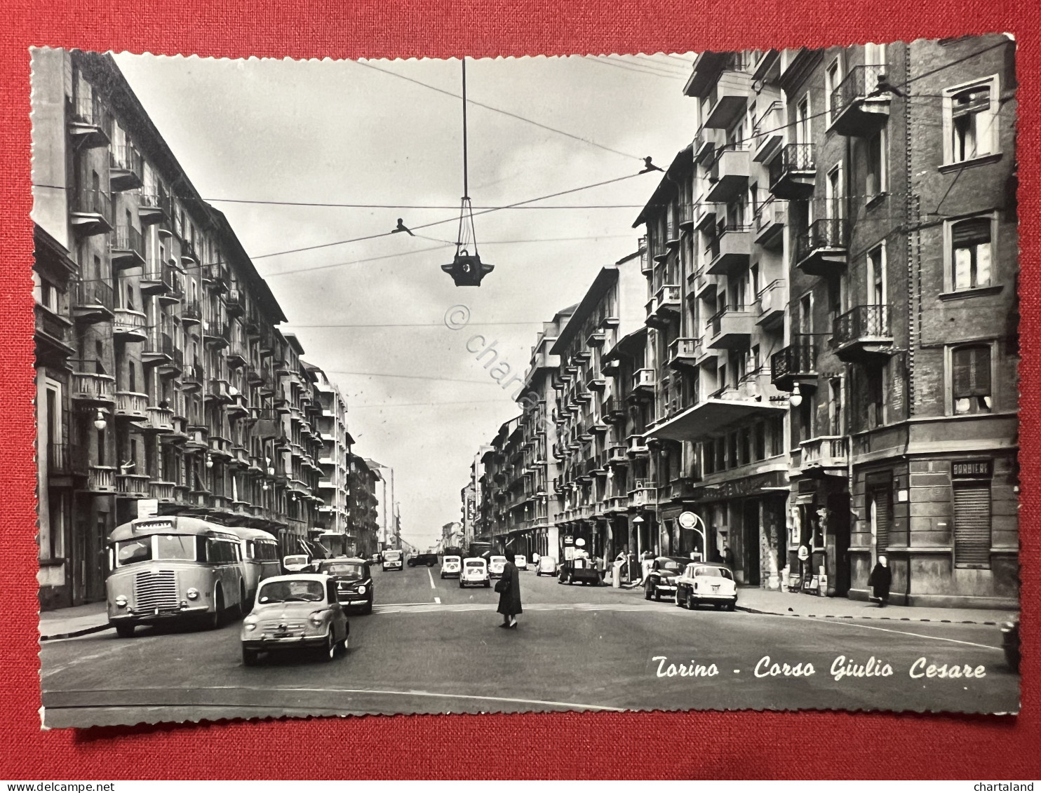 Cartolina - Torino - Corso Giulio Cesare -  1950 Ca. - Other & Unclassified