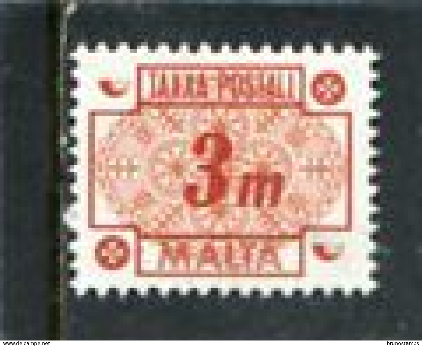 MALTA - 1973  POSTAGE DUE  3m  MINT NH - Malte