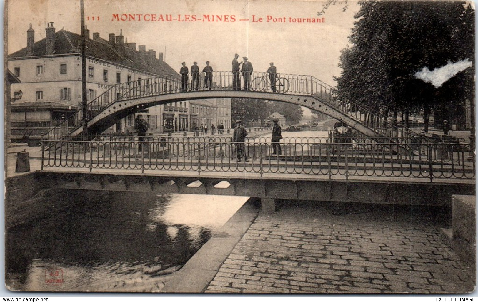 71 MONTCEAU LES MINES  Carte Postale Ancienne[61643] - Altri & Non Classificati