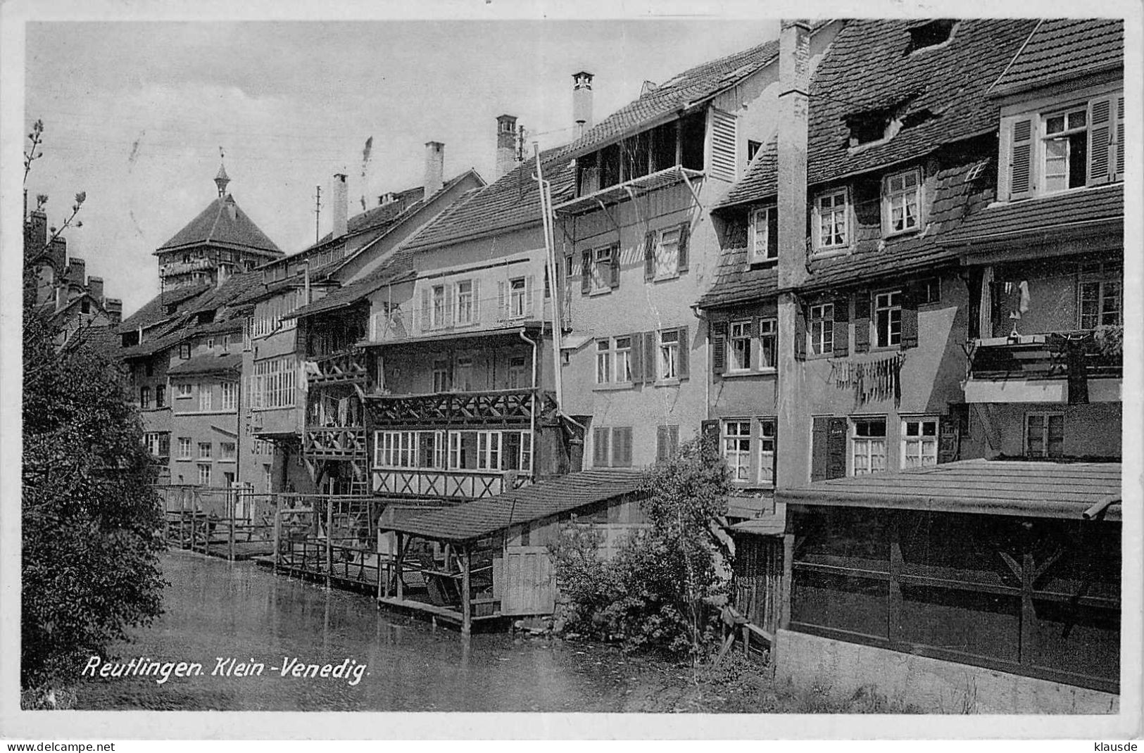 Reutlingen - Klein Venedig Gel.1937 - Reutlingen