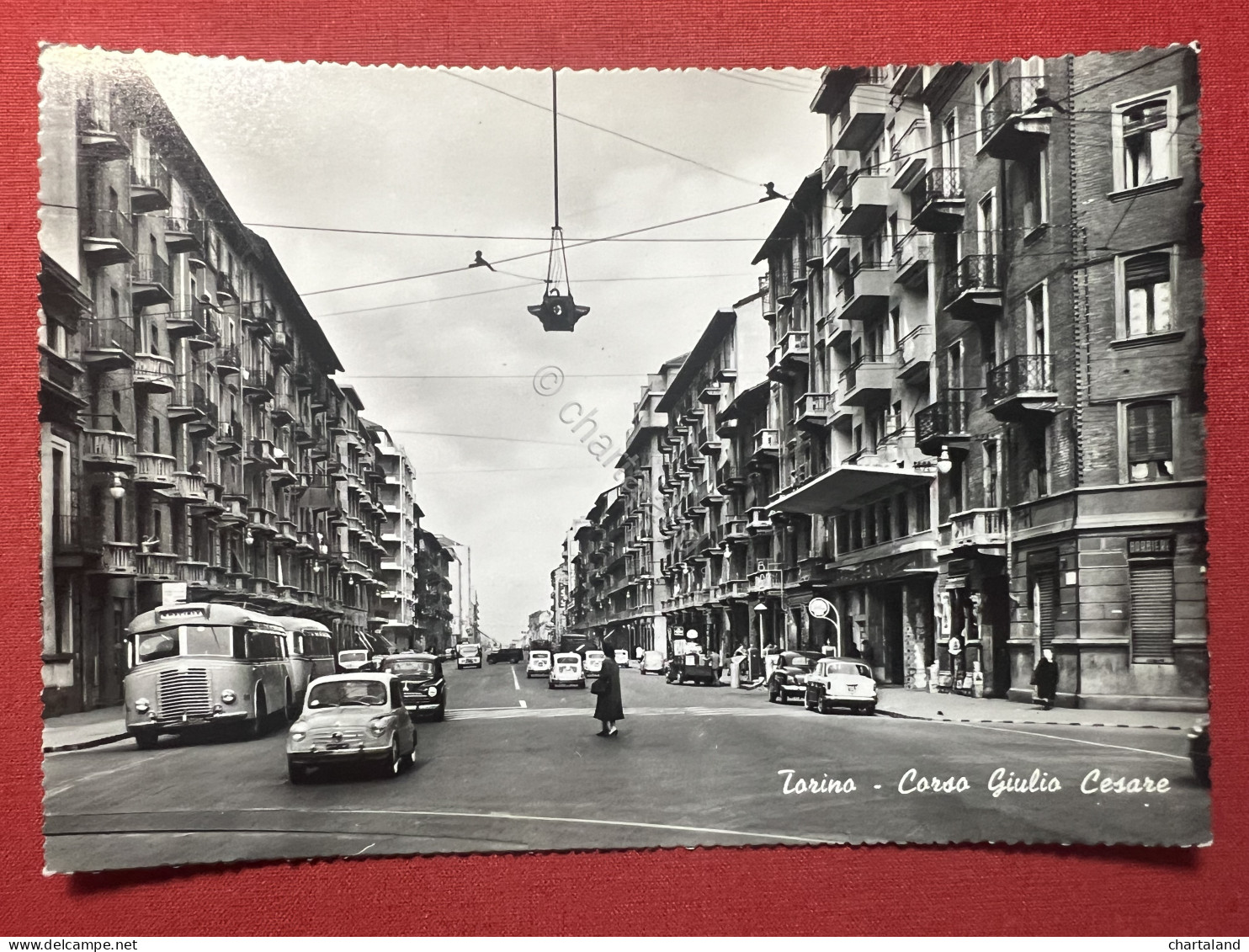 Cartolina - Torino - Corso Giulio Cesare - 1952 Ca. - Andere & Zonder Classificatie