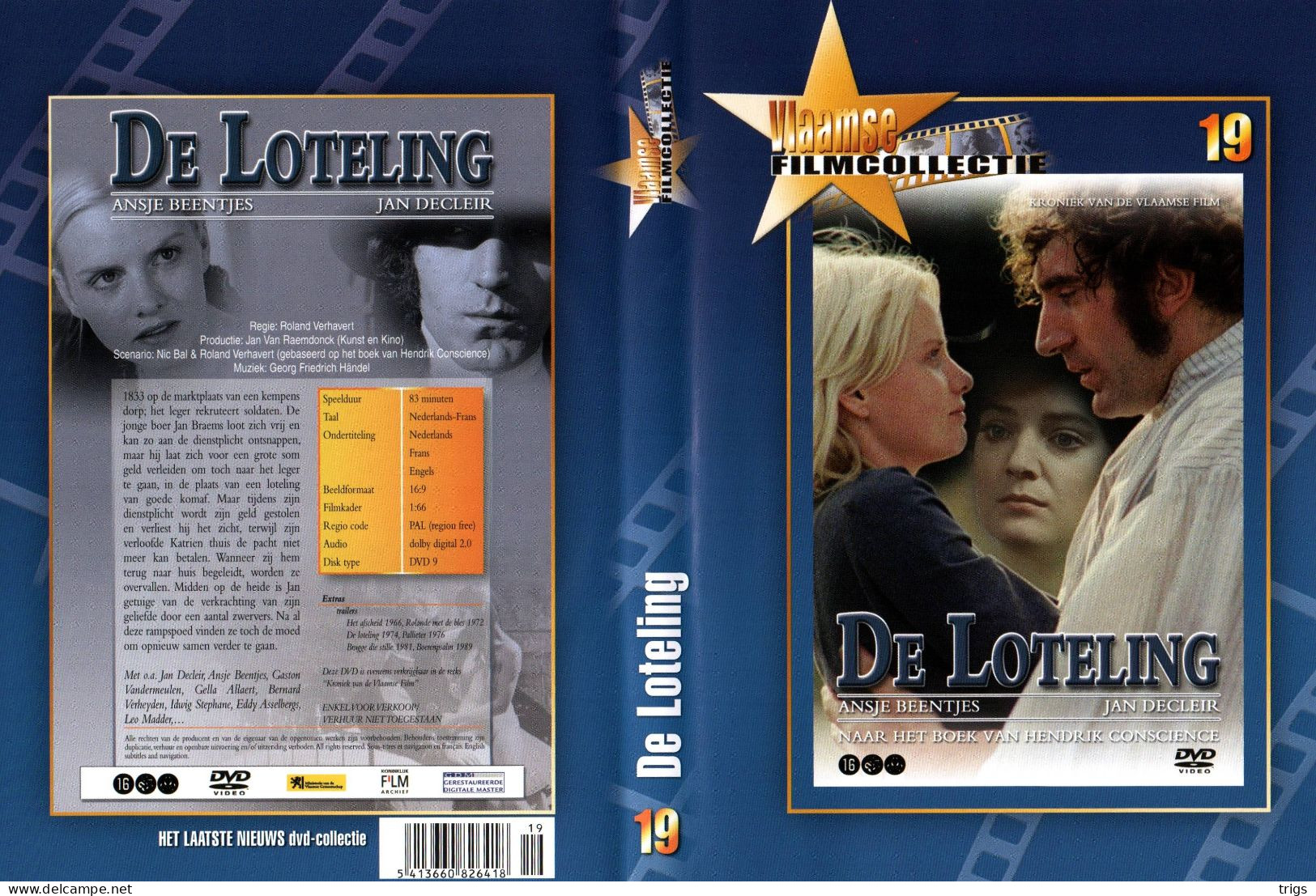 DVD - De Loteling - Drame