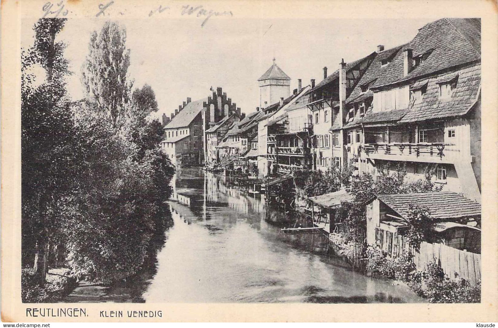 Reutlingen - Klein Venedig Gel.1928 - Reutlingen