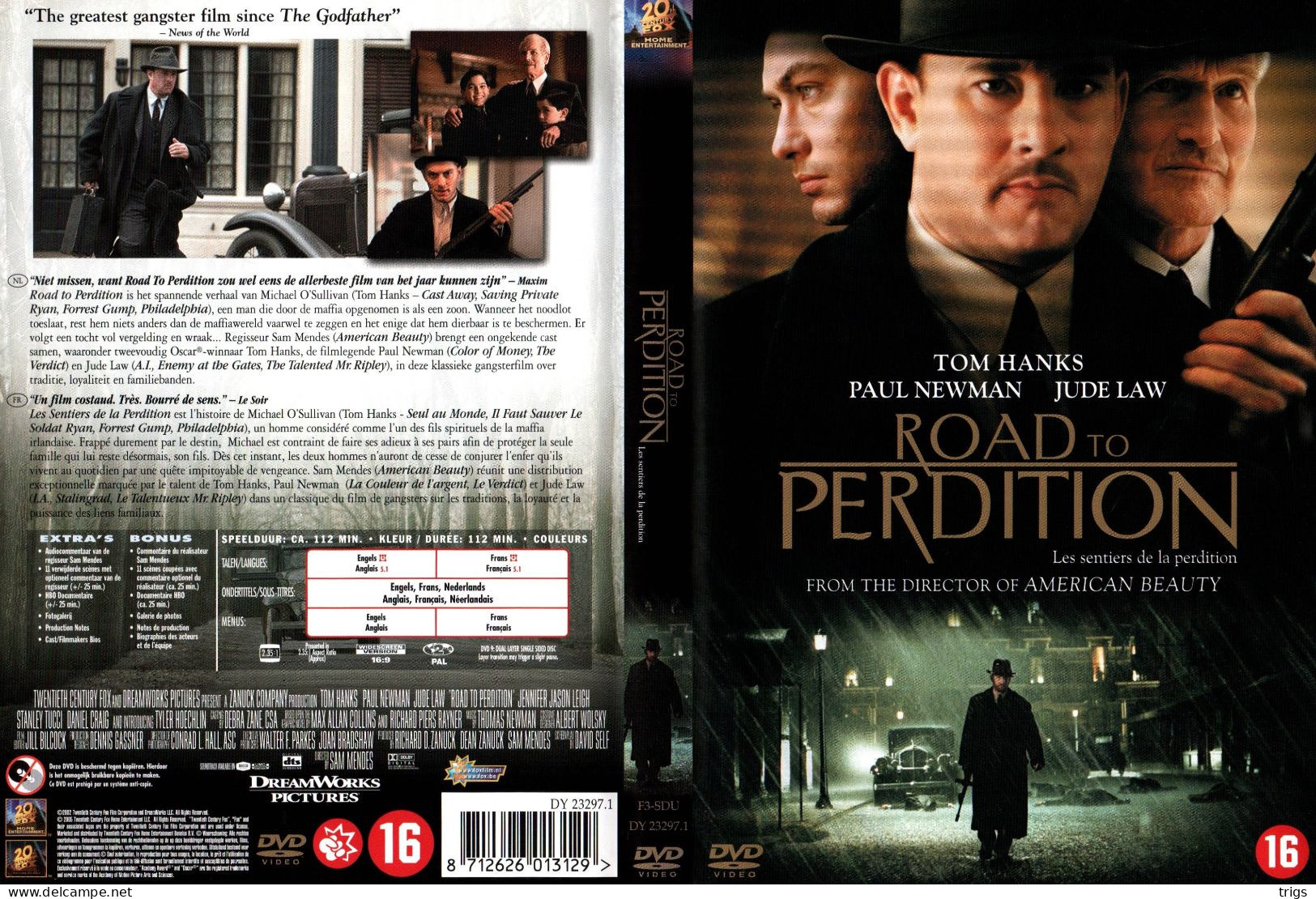 DVD - Road To Perdition - Crime