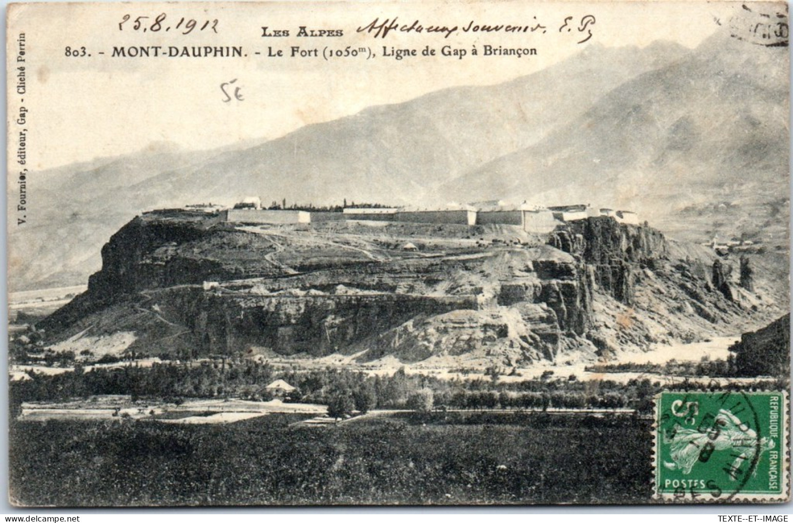 05 MONT DAUPHIN  Carte Postale Ancienne[62703] - Other & Unclassified