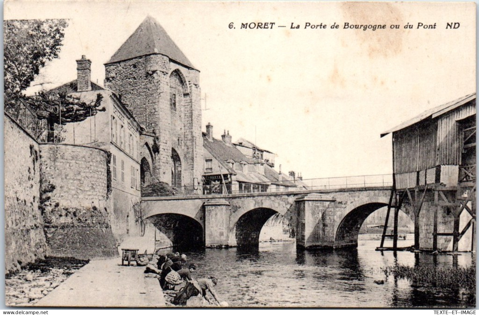 77 MORET  Carte Postale Ancienne[62369] - Andere & Zonder Classificatie