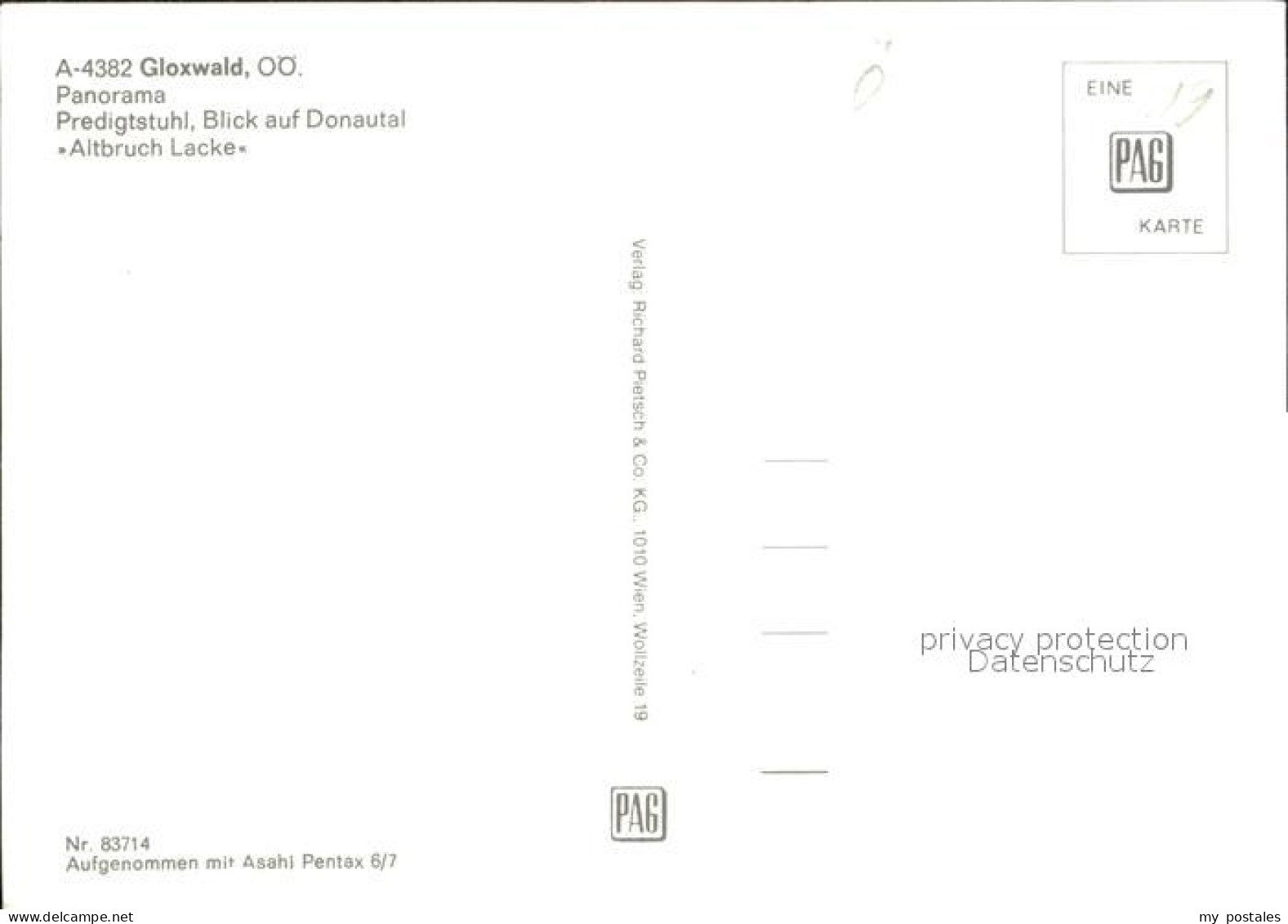 72223975 Gloxwald Predigtstuhl Donautal Altbruch Lacke Gloxwald - Other & Unclassified