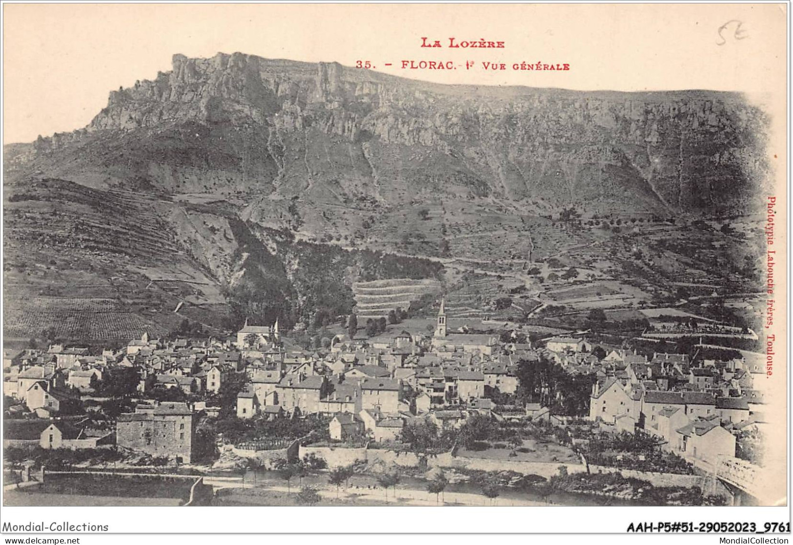 AAHP5-51-0389 - La Lozère - FLORAC - Vue Générale - Florac