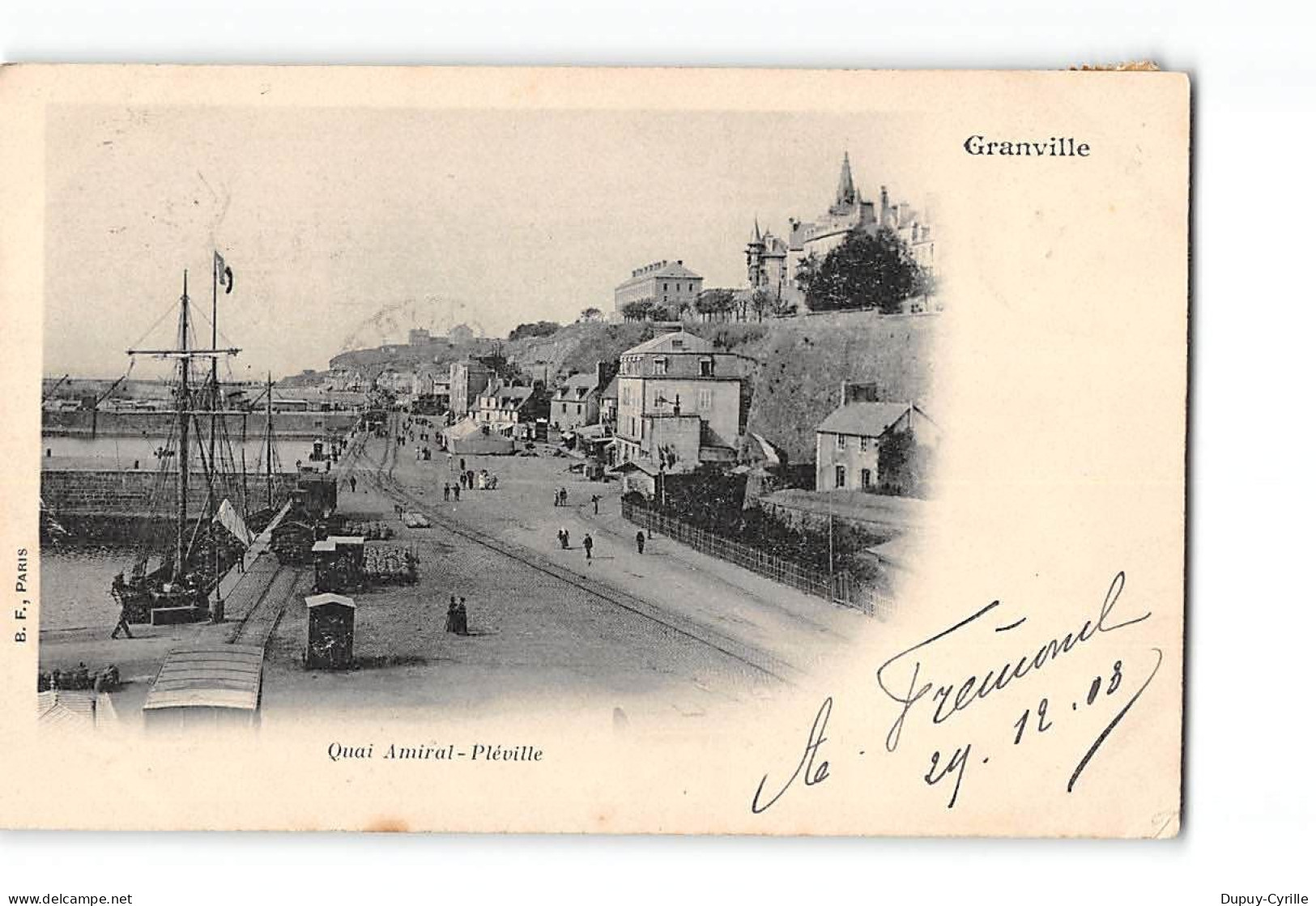 GRANVILLE - Quai Amiral Pléville - Très Bon état - Granville