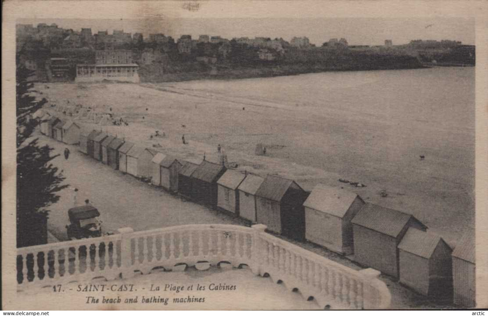 SAINT-CAST La Plage Et Les Cabine - Saint-Cast-le-Guildo