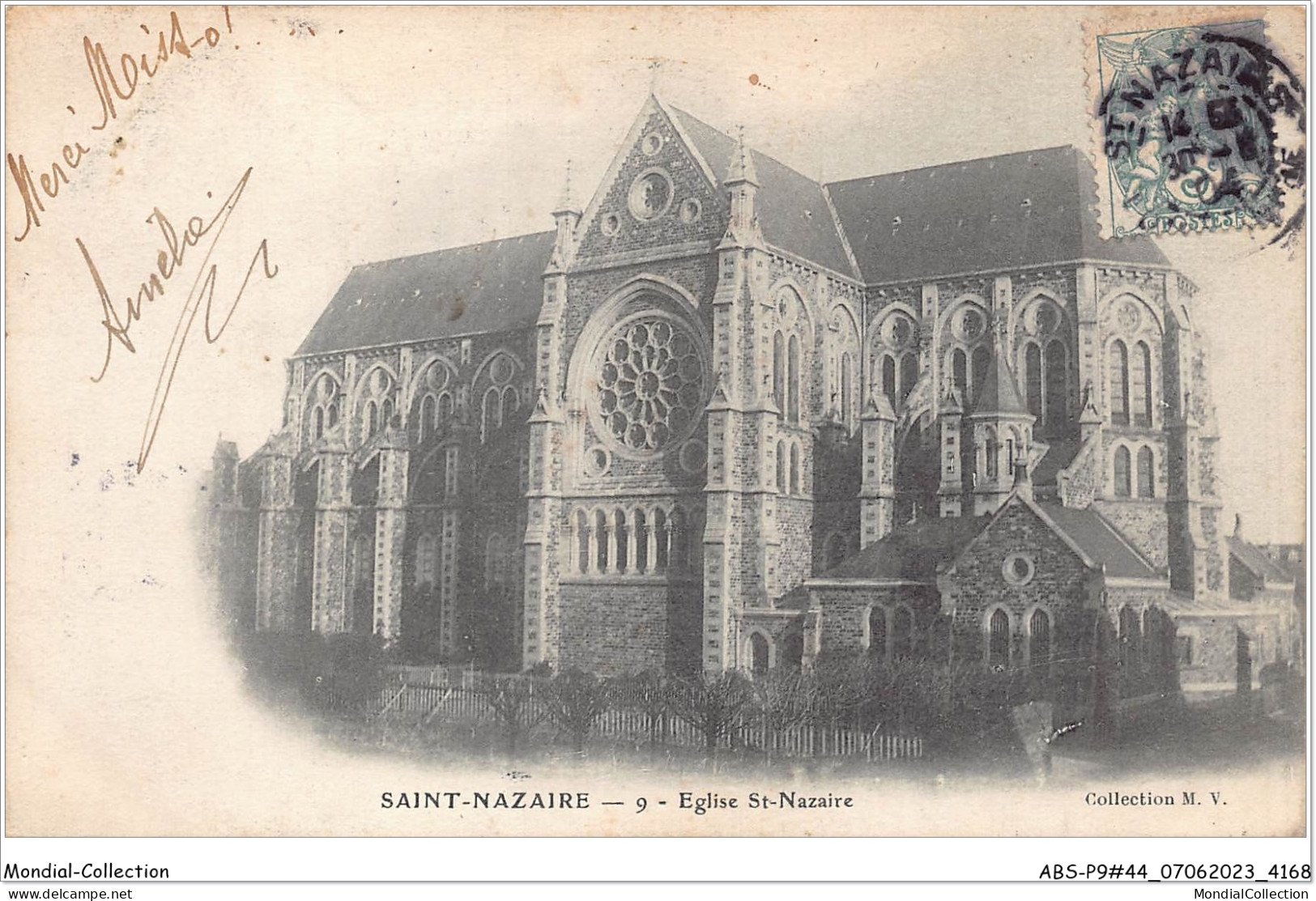 ABSP9-44-0821 - SAINT-NAZAIRE - Eglise Saint Nazaire - Saint Nazaire