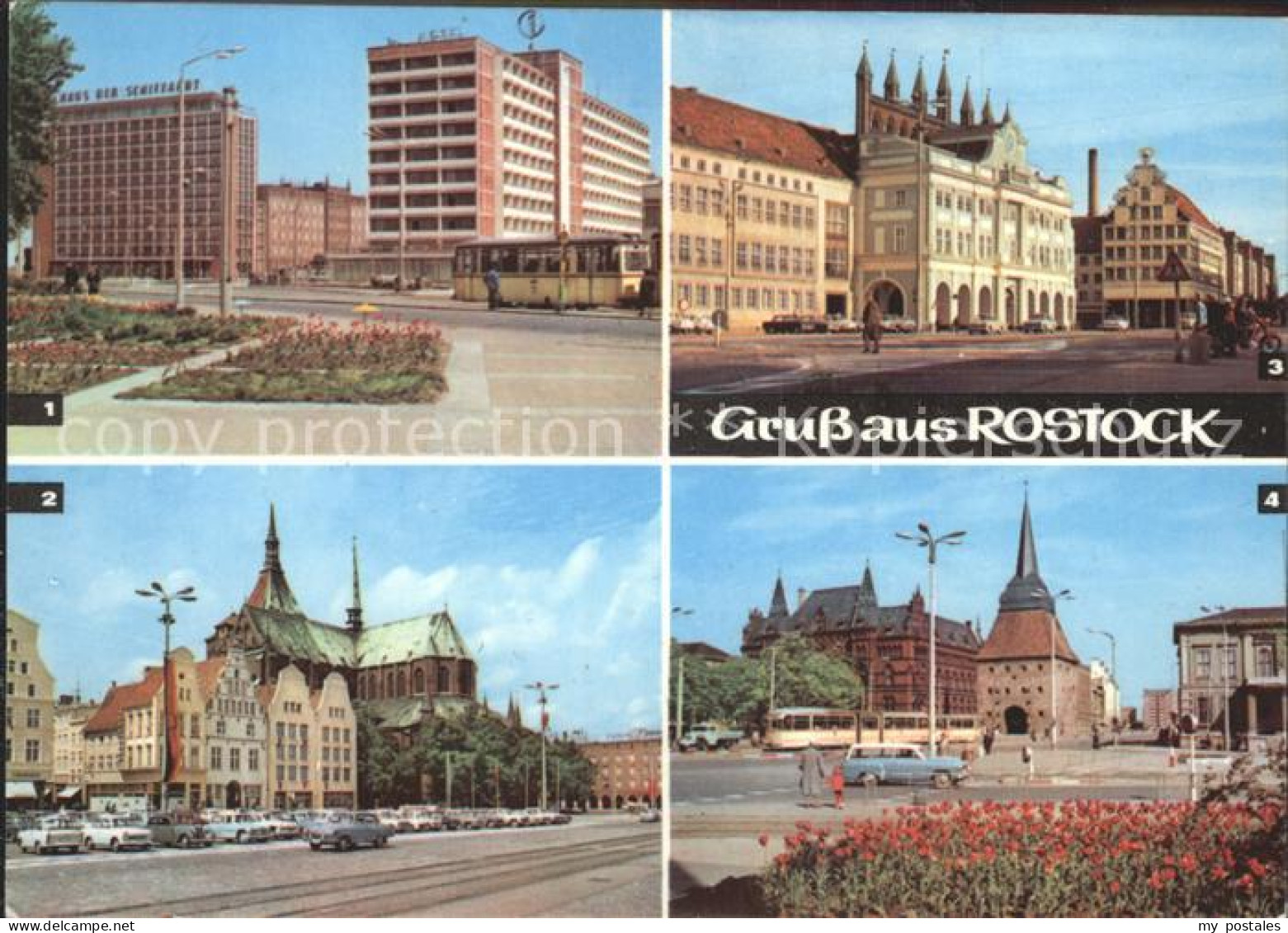 72223531 Rostock Mecklenburg-Vorpommern Interhotel Warnow Haus Schiffahrt Ernst- - Rostock