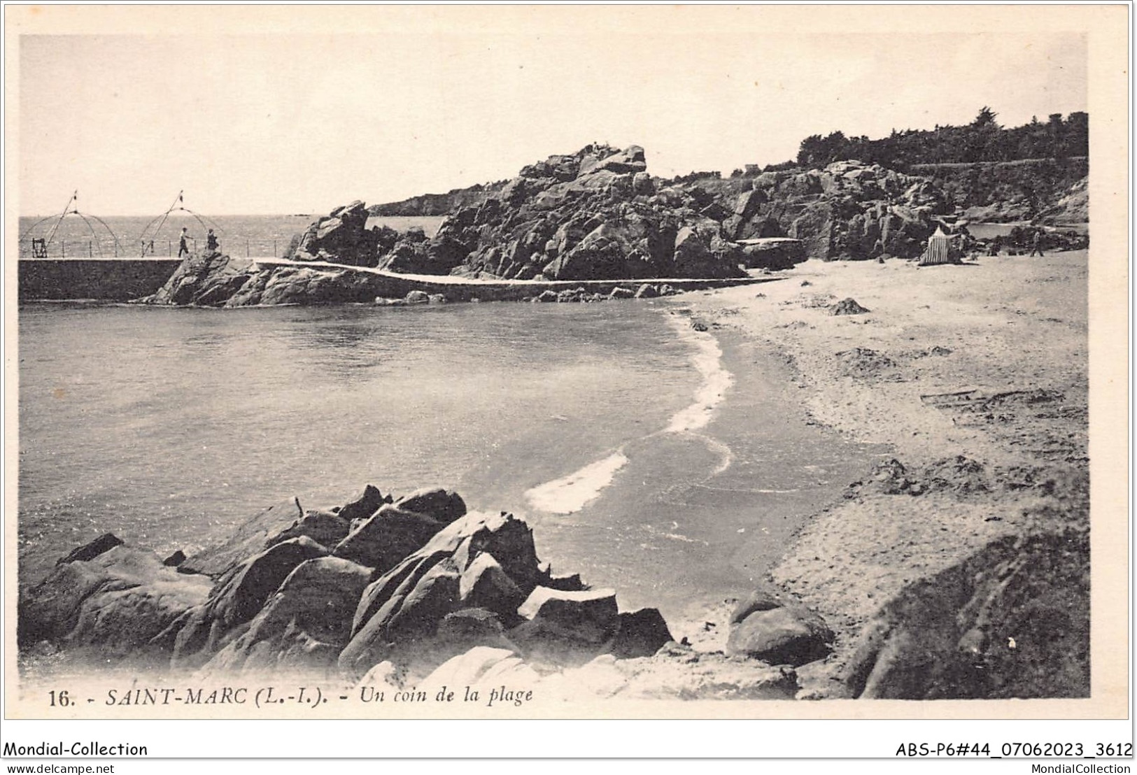 ABSP6-44-0543 - SAINT-MARC-SUR-MER - Un Coin De La Plage  - Otros & Sin Clasificación