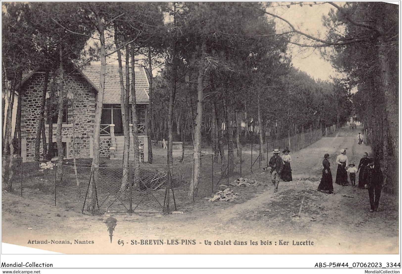 ABSP5-44-0409 - SAINT-BREVIN-LES-PINS - Un Chalet Dans Les Bois -Ker Lucette  - Saint-Brevin-les-Pins