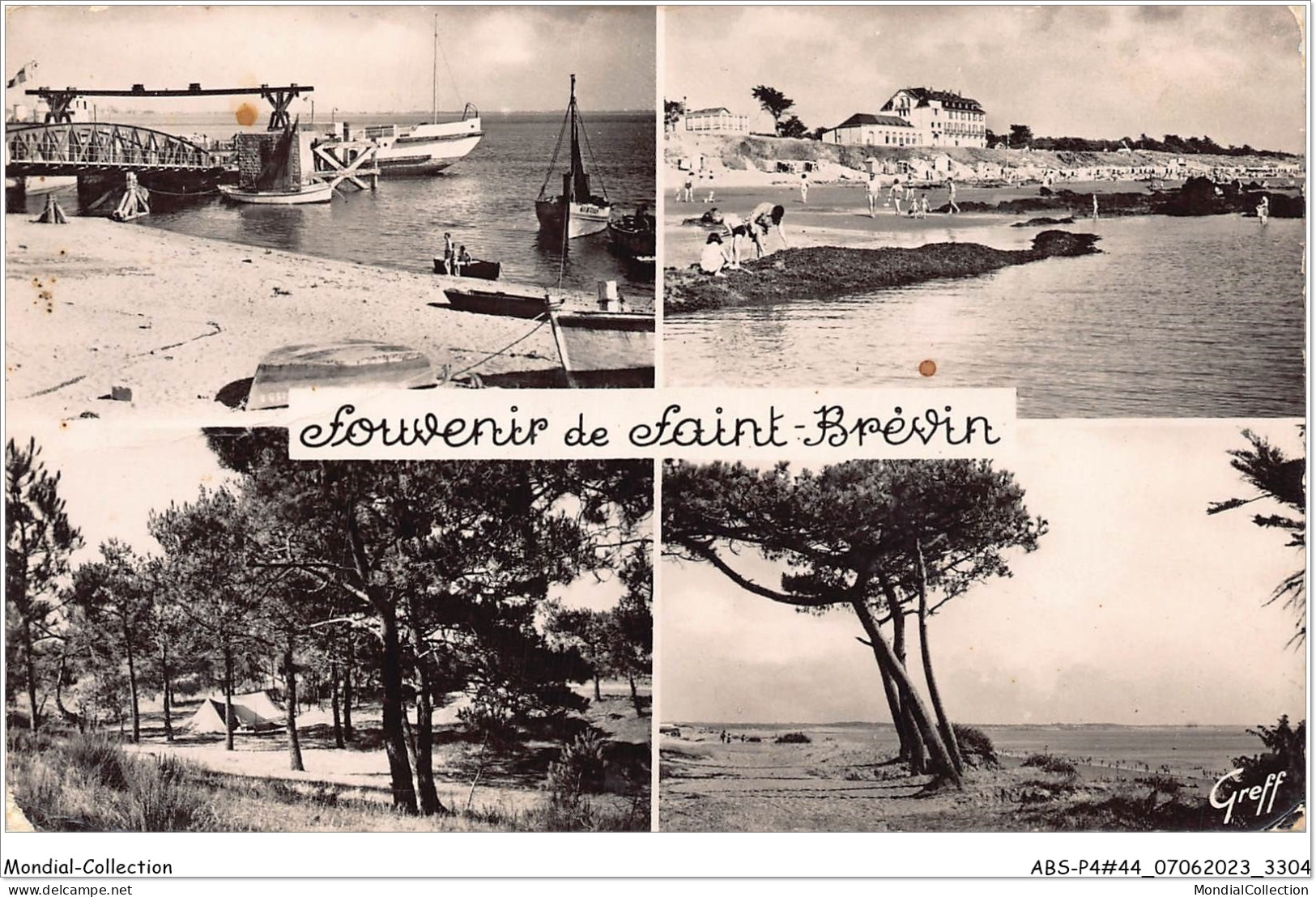 ABSP4-44-0389 - SAINT-BREVIN-L'OCEAN - Souvenir De Saint Brevin  - Saint-Brevin-l'Océan