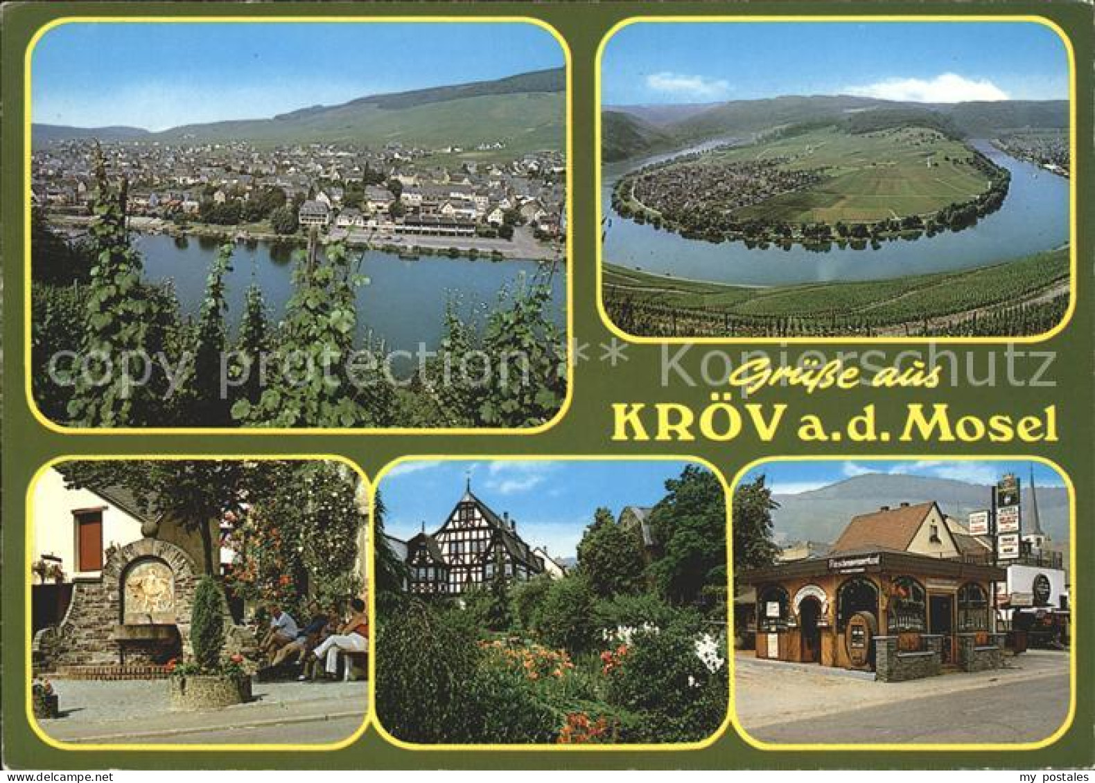 72223500 Kroev Mosel Teilansichten Koevenig - Kröv